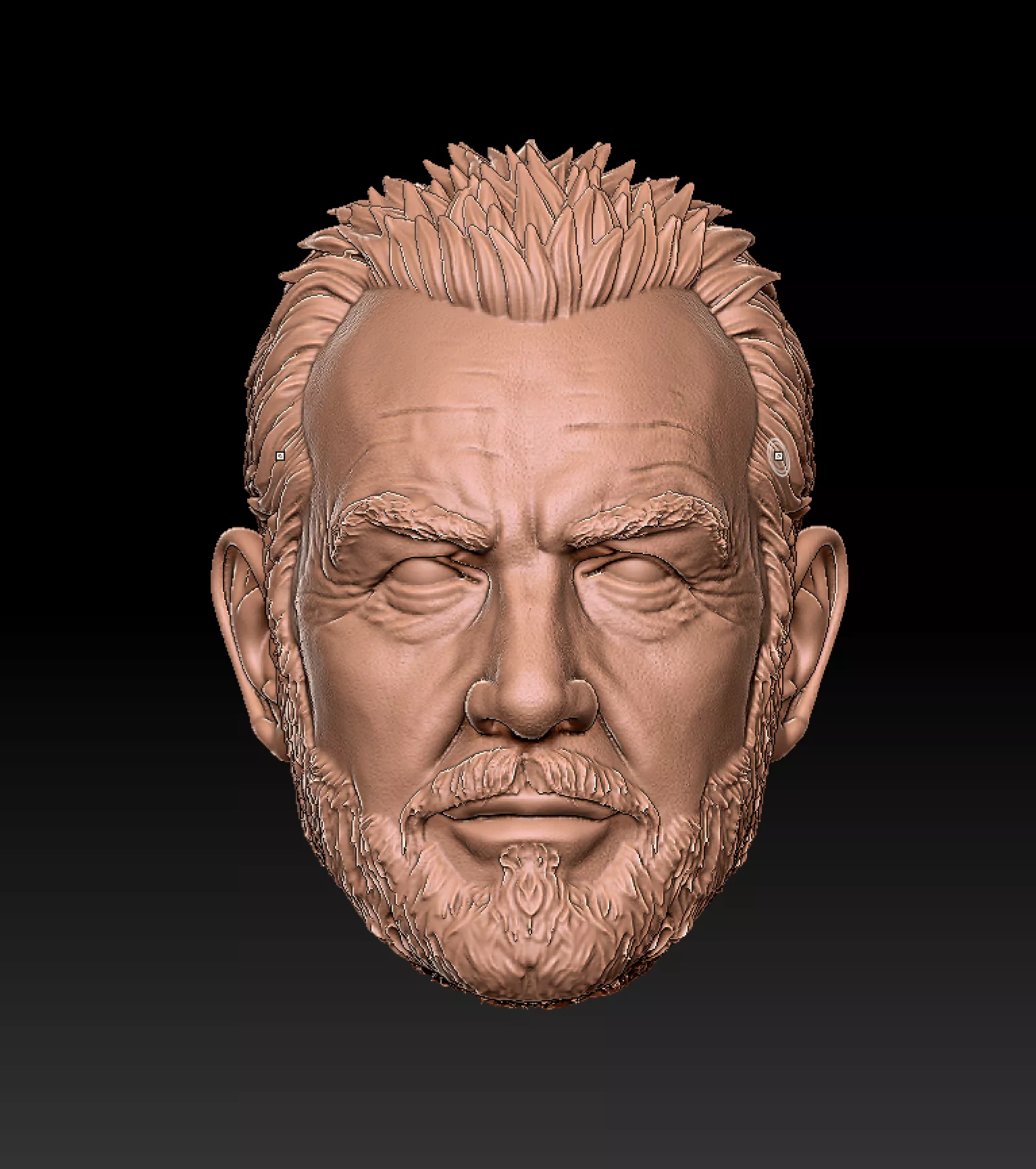 Sean Connery The Rock 3D print model