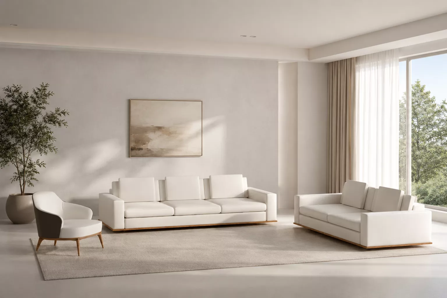 DAKAR Sofa set 3D model free 3D model | CGTrader
