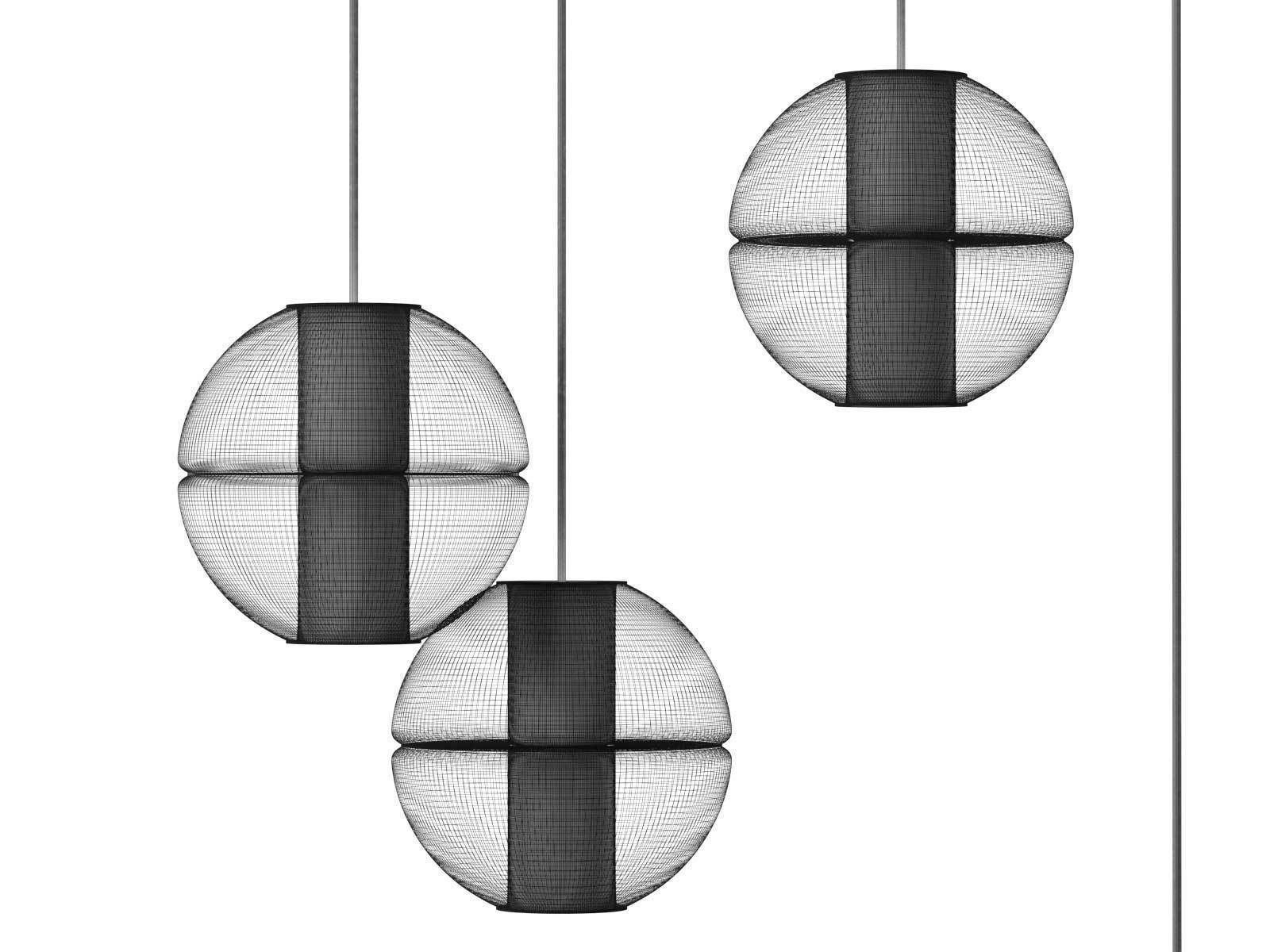 14 Standard Pendant Chandelier 3D model_1