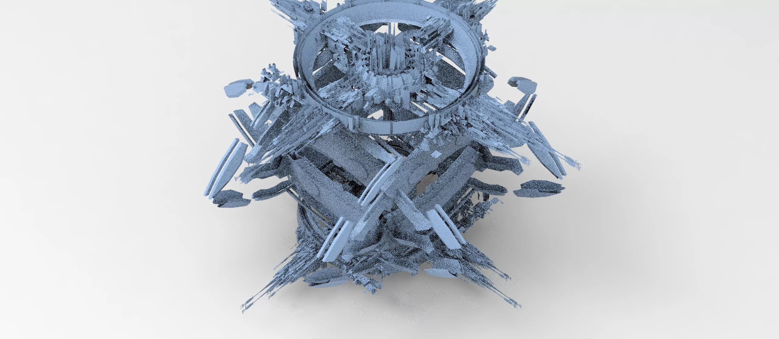 Enether Sci fi 2 Low-poly 3D model