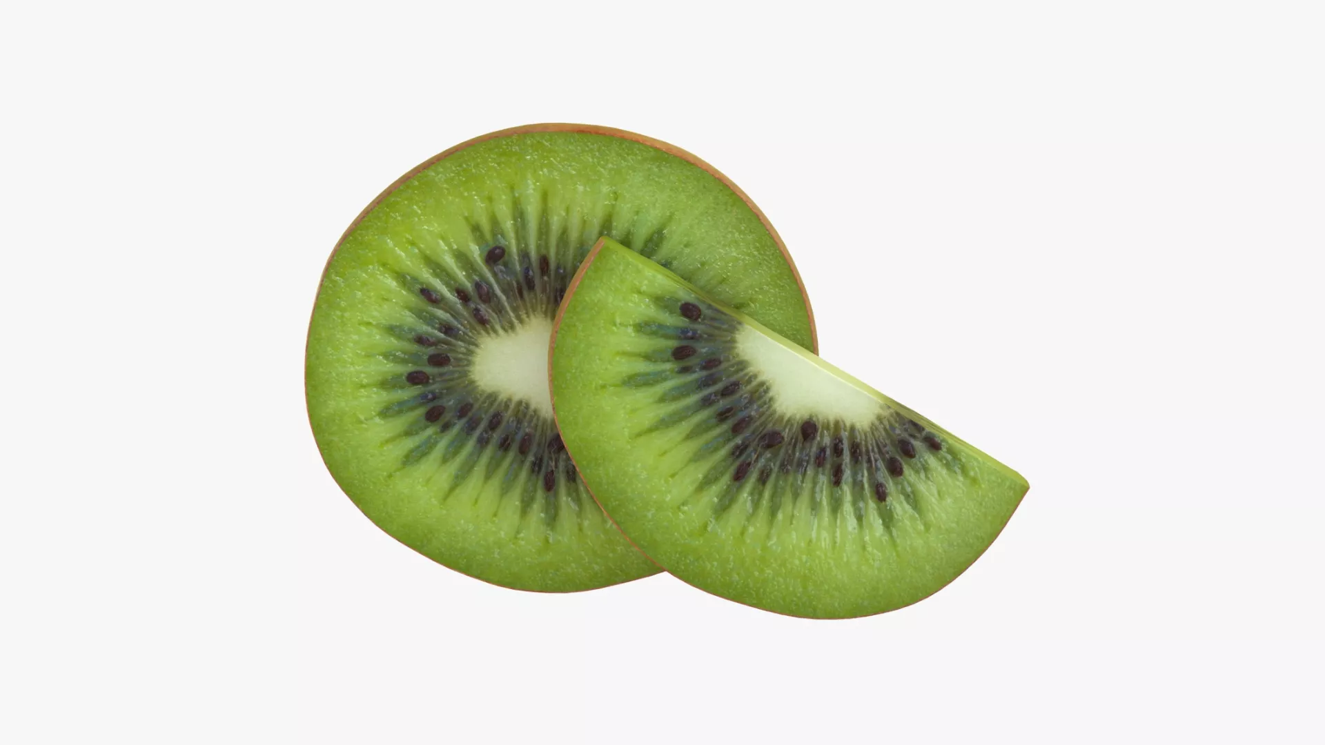 Kiwi Slices 3D model