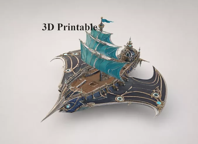 Tempest Manta Warship