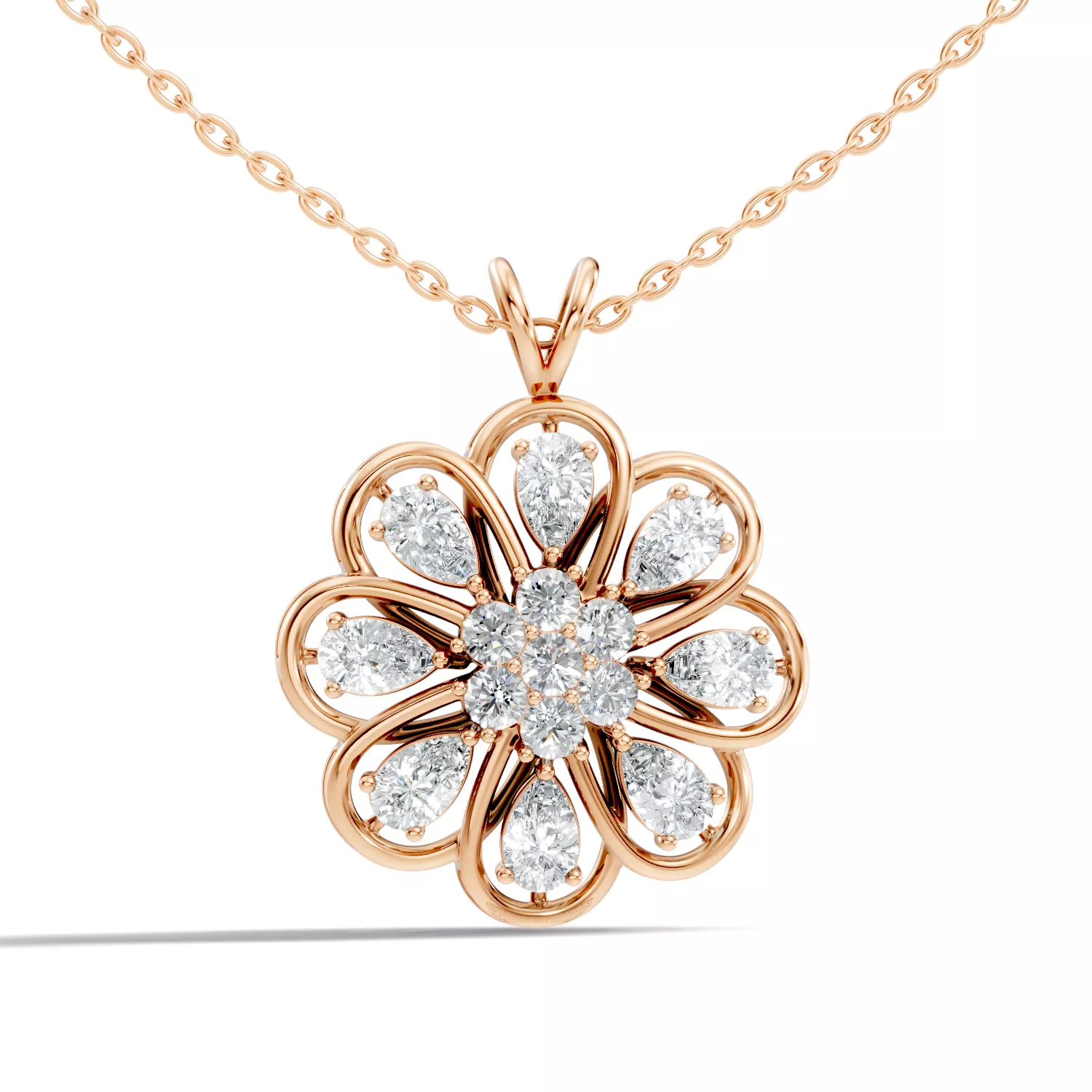 Diamond Pendant 3D print model