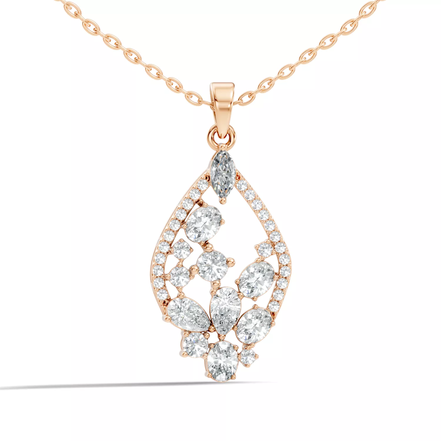 Diamond Pendant 3D print model