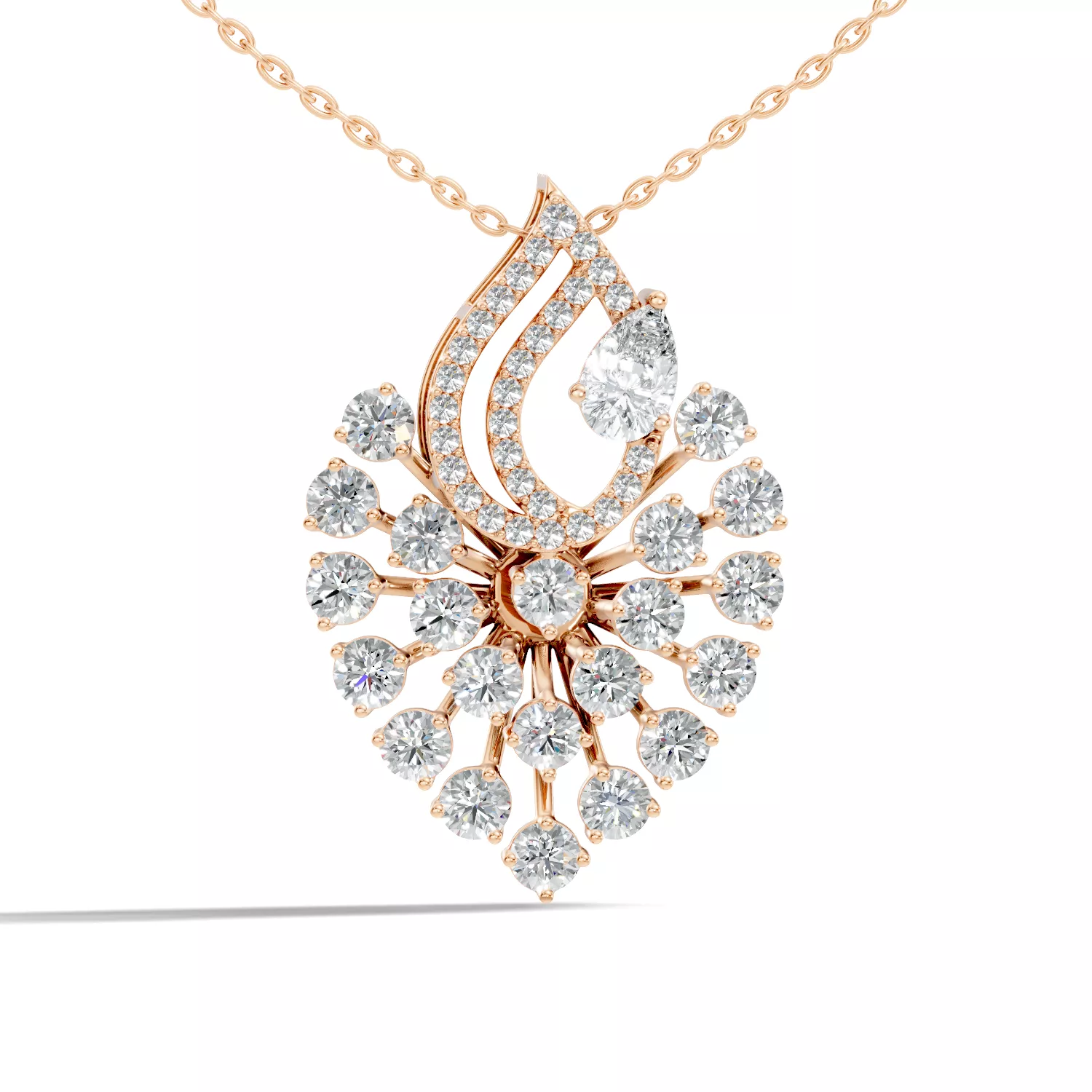 Diamond Pendant 3D print model