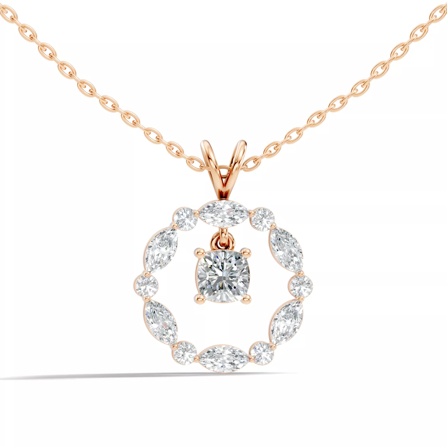Diamond Pendant 3D print model