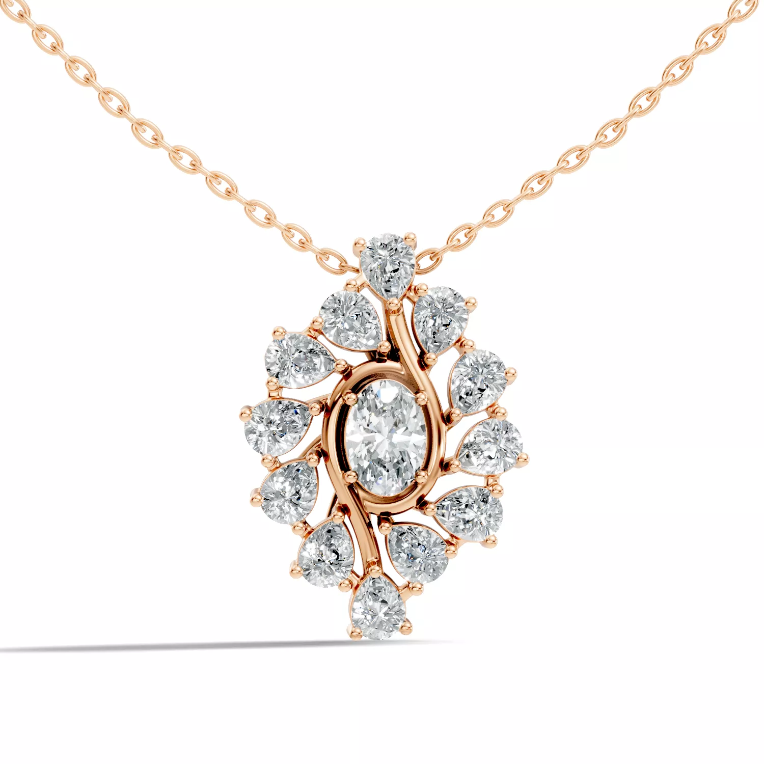 Diamond Pendant 3D print model