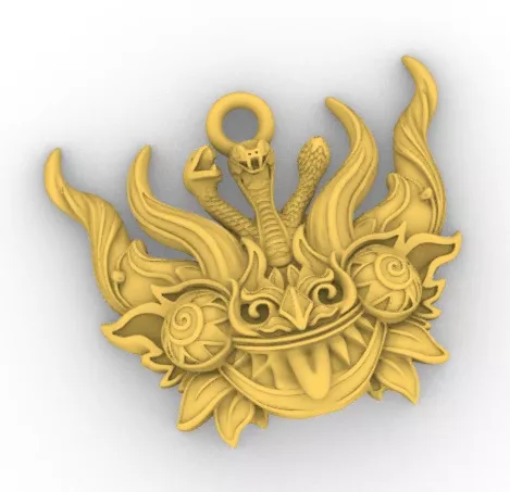 Dije Pendant Danza de la Diablada 3D print model