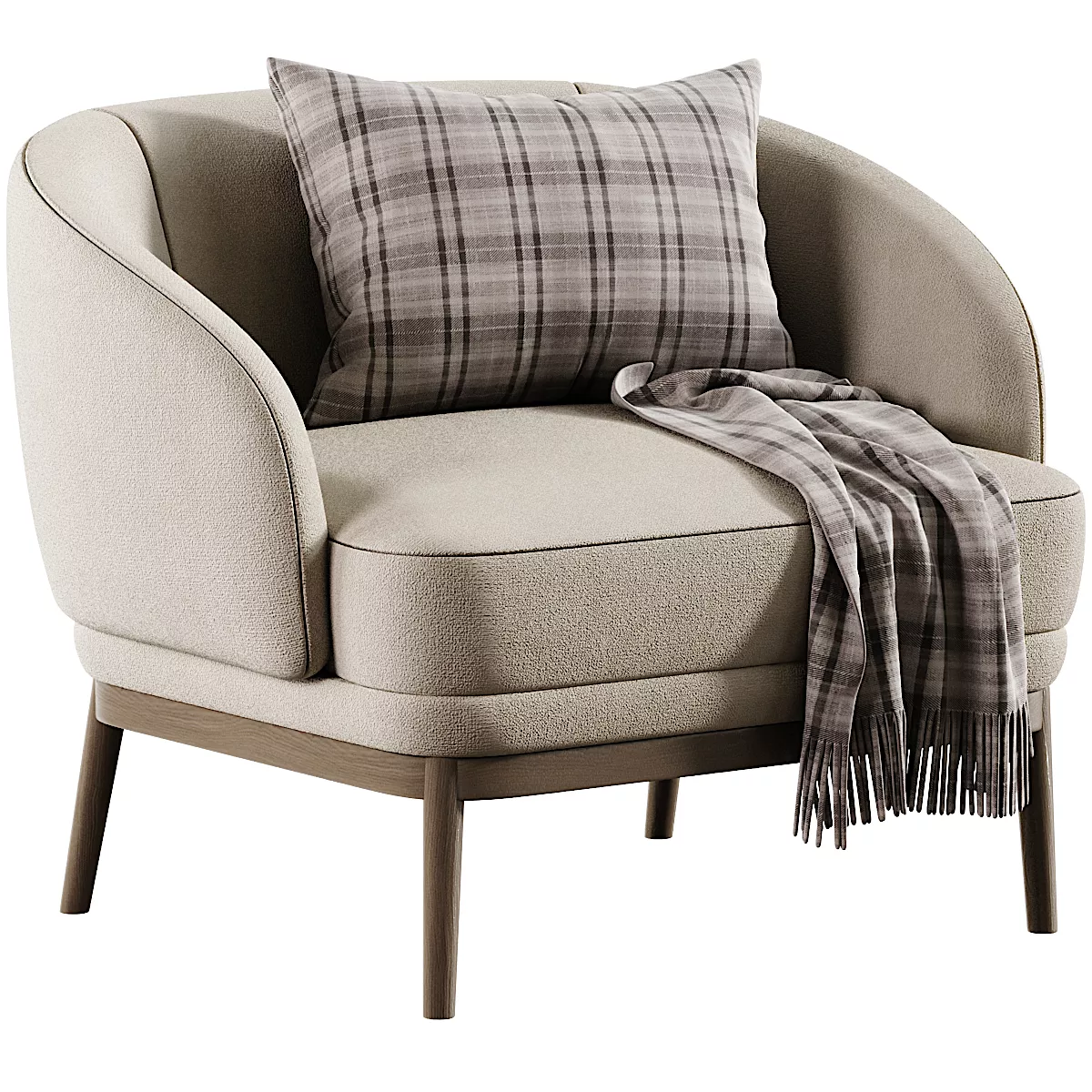 Ruth Armchair 3D model