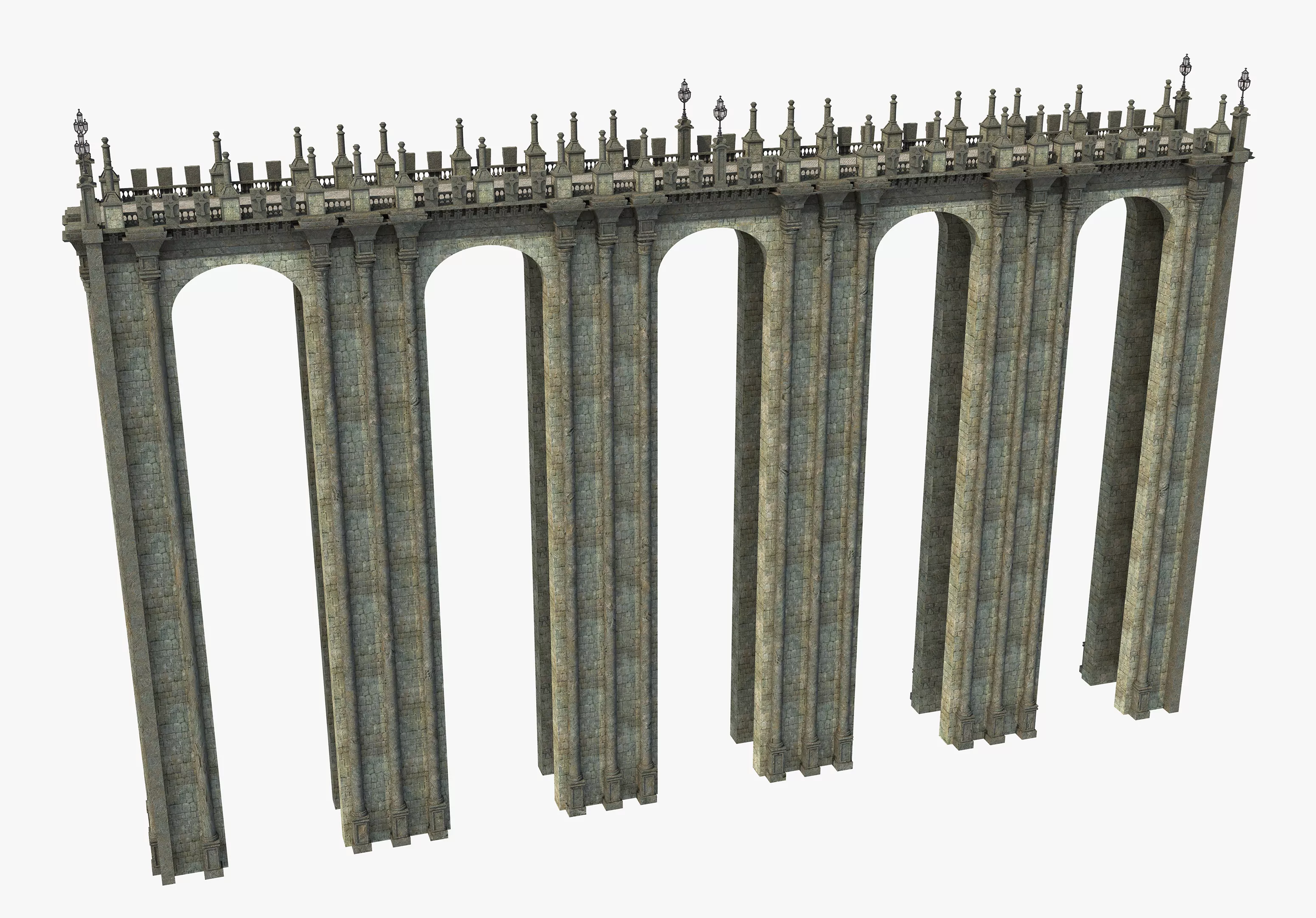 Fantasy Bridge 3D model