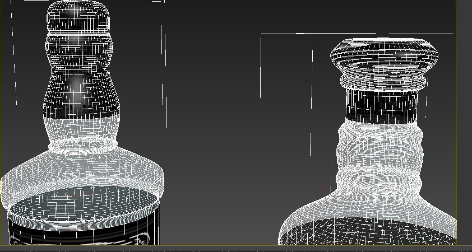 Liquor Bottle 3D model 3D model_6