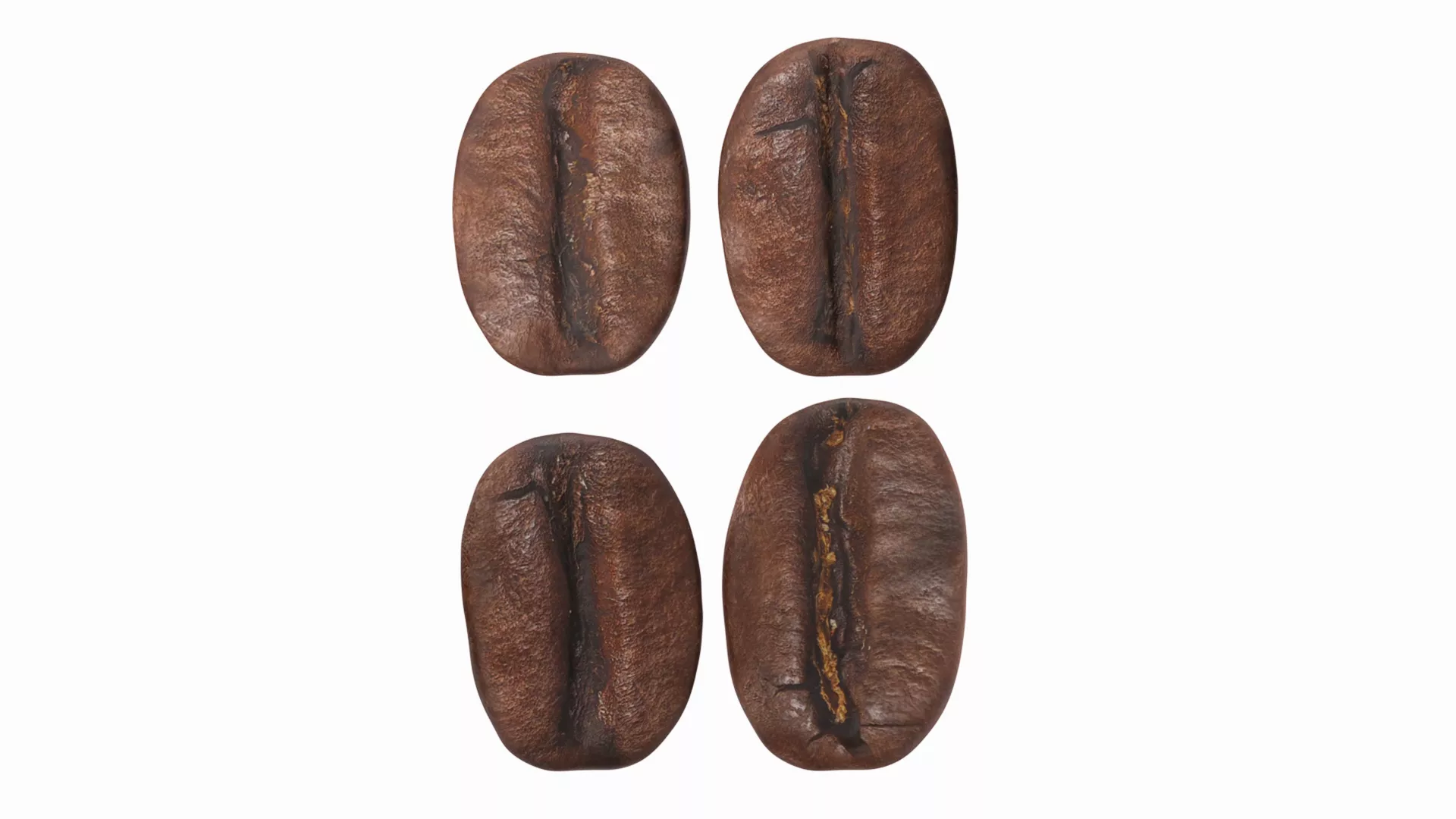 Coffee Beans Free Pack 01 Free 3D model