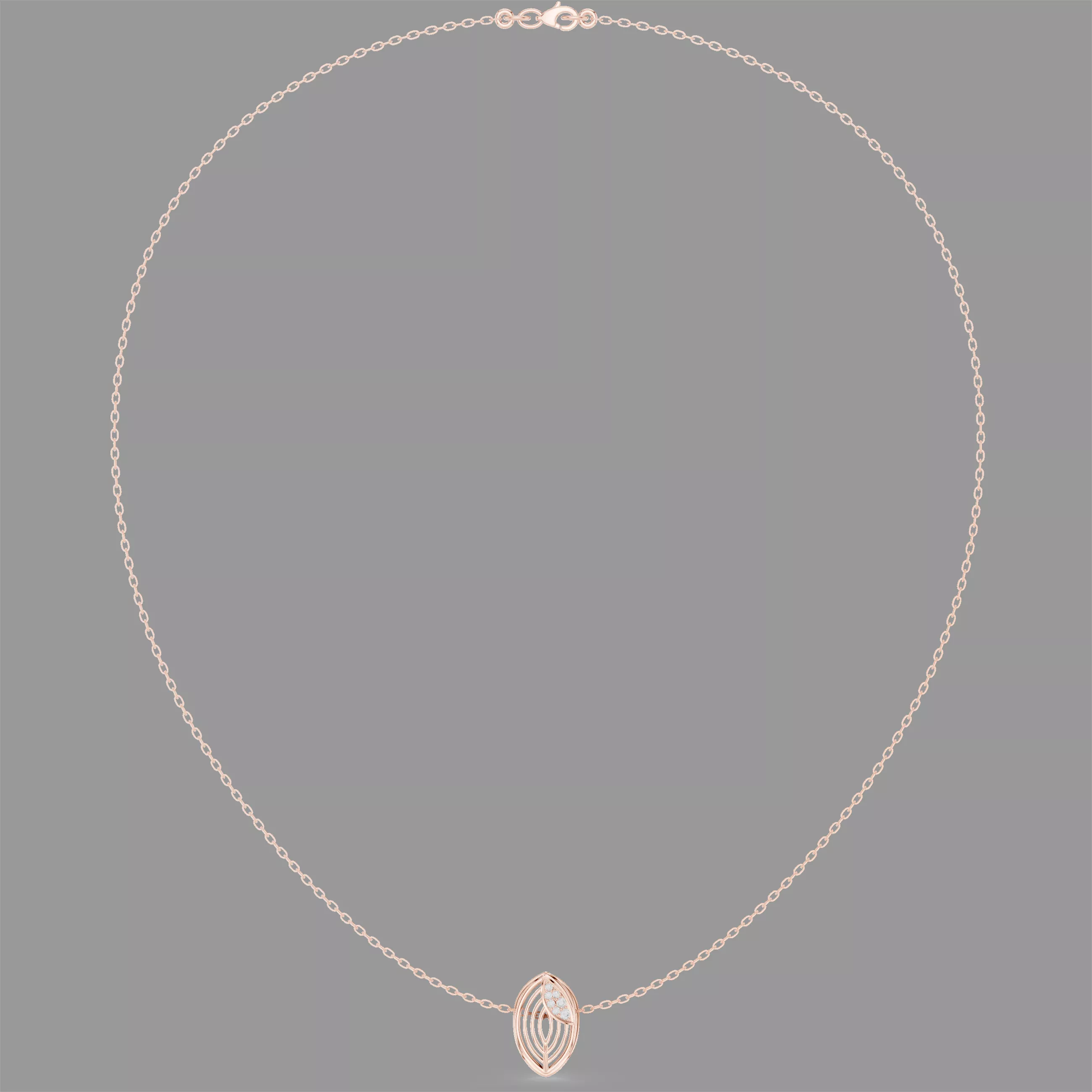 Diamond Necklace 3D print model
