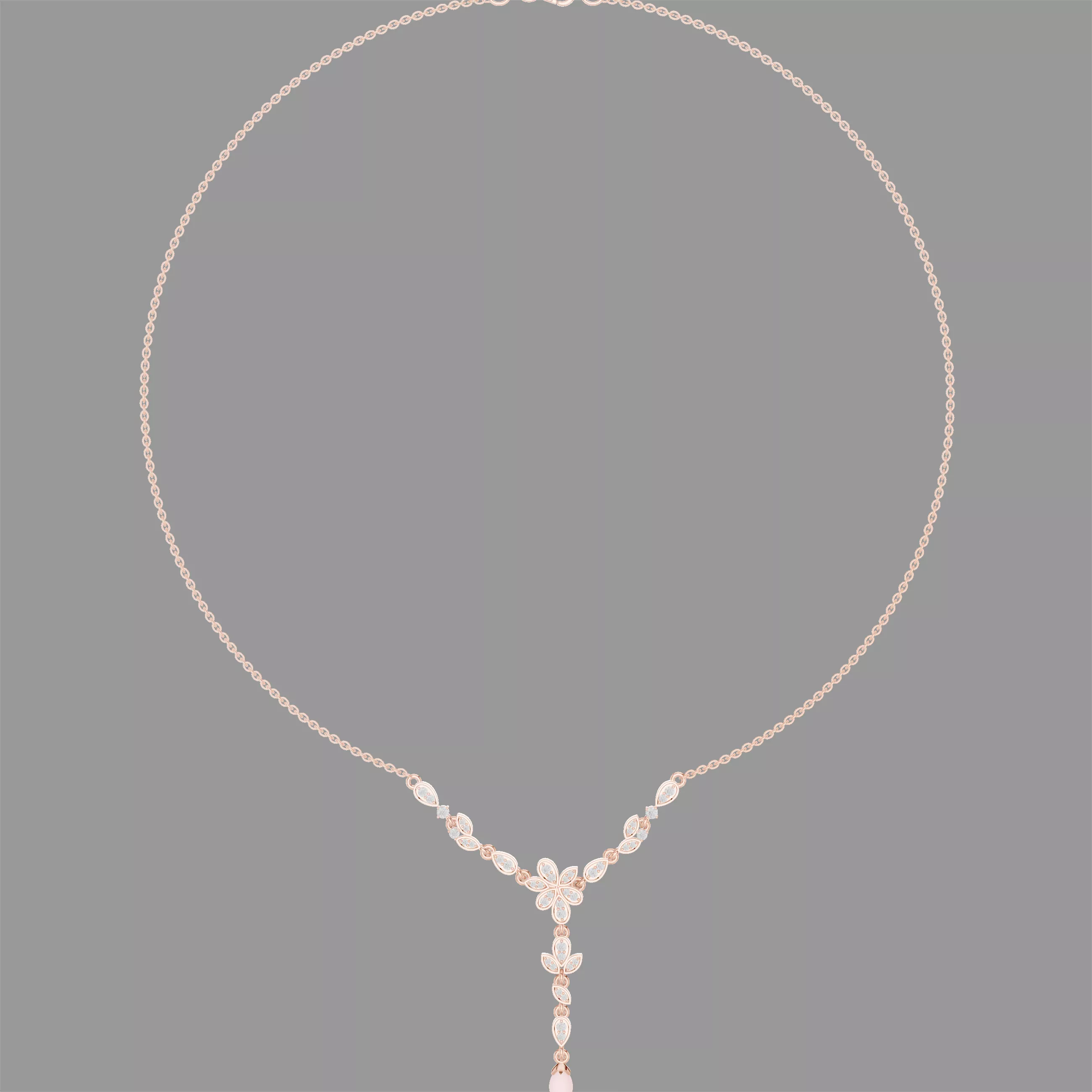 Diamond Necklace 3D print model