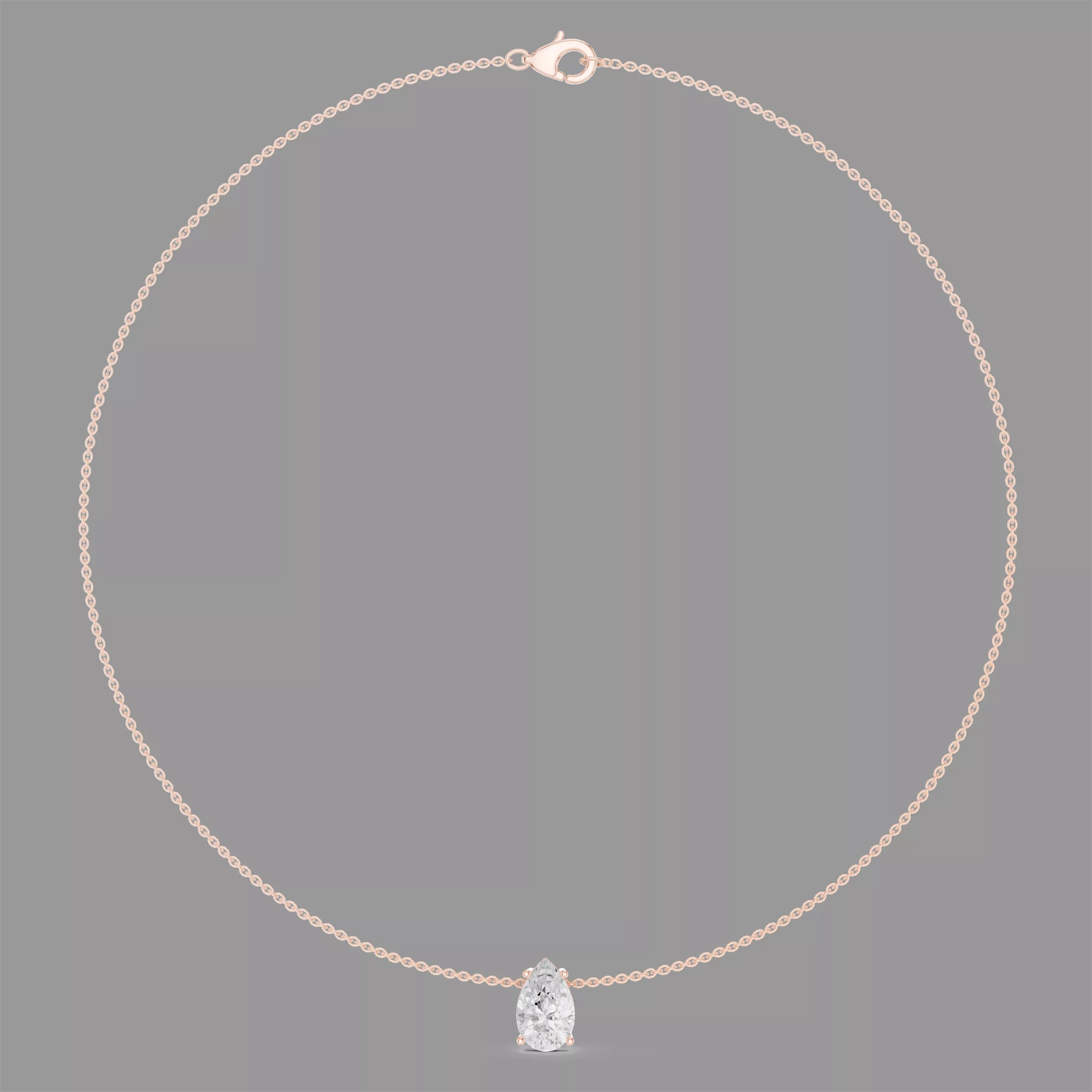 Diamond Necklace 3D print model