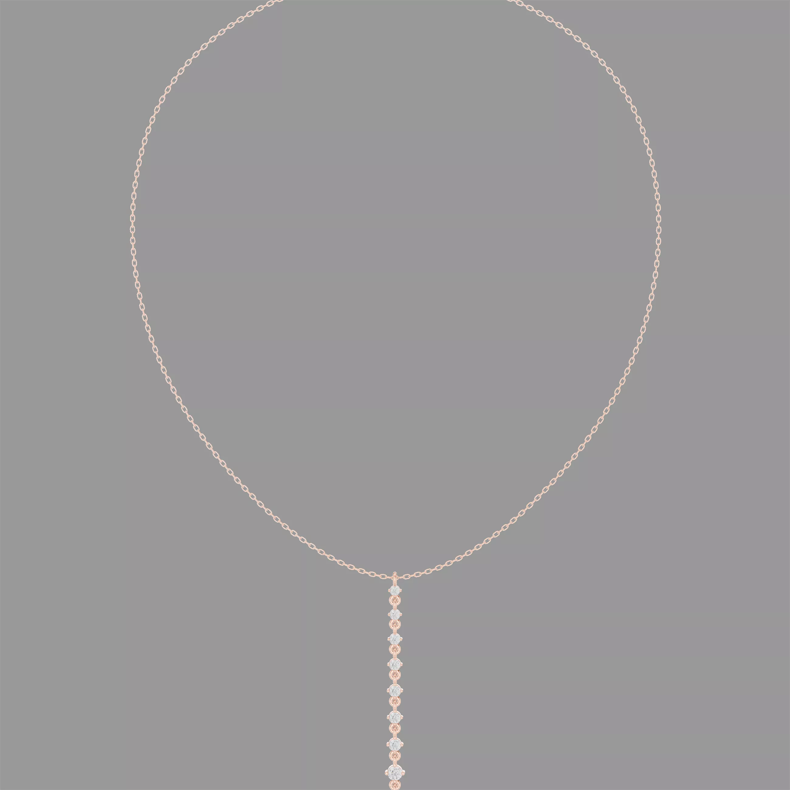 Diamond Necklace 3D print model