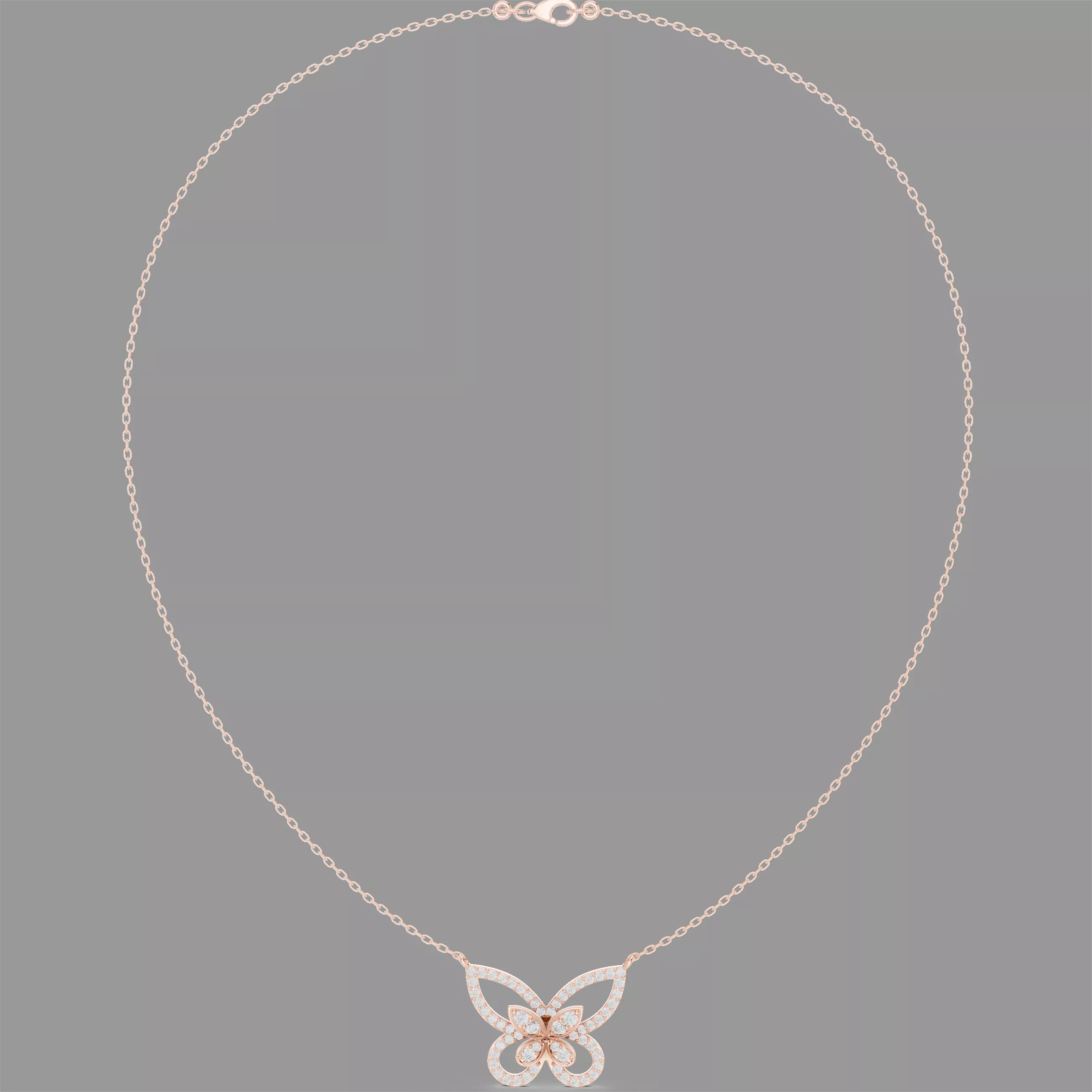 Diamond Necklace 3D print model