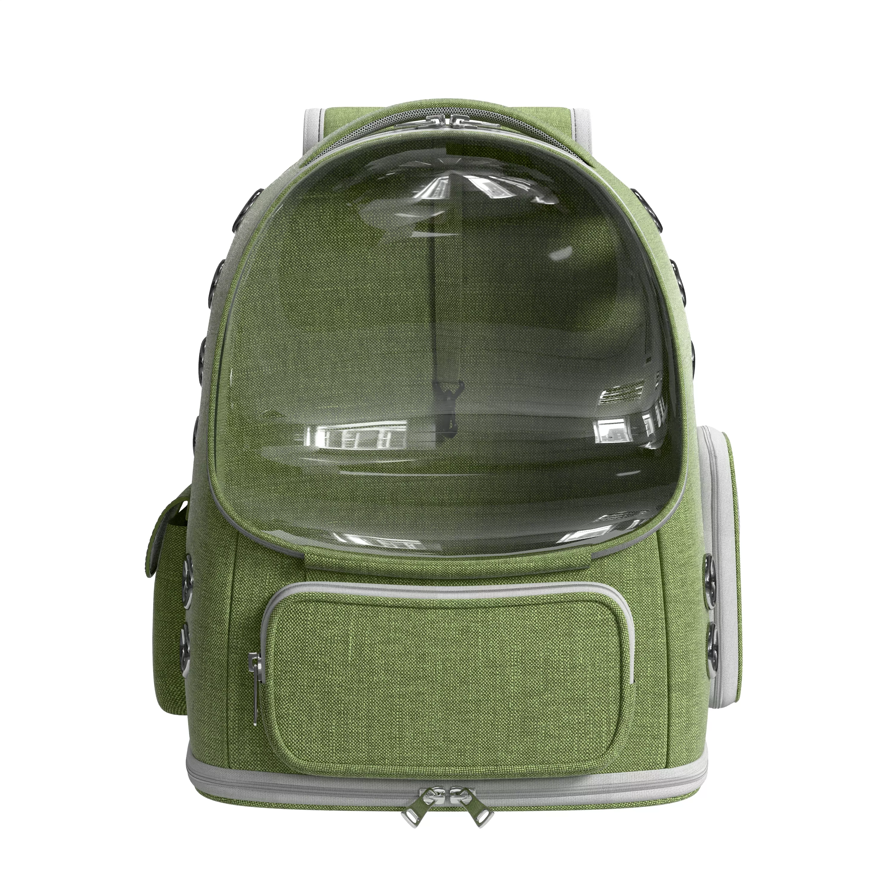 Soft-Sided Cat Carrier Backpack with Bubble Window 3D model