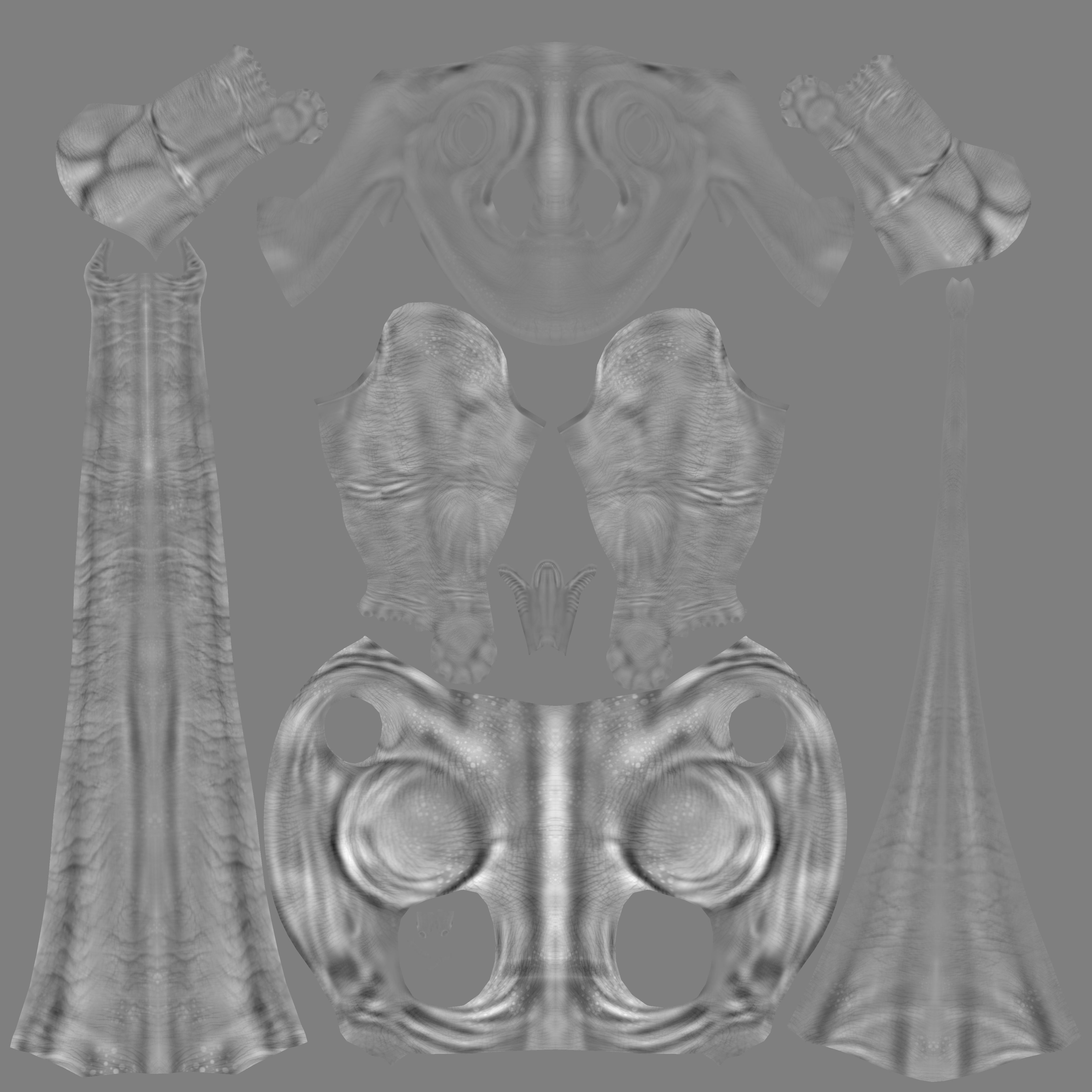 Apatosaurus dinosaur 3D model_16