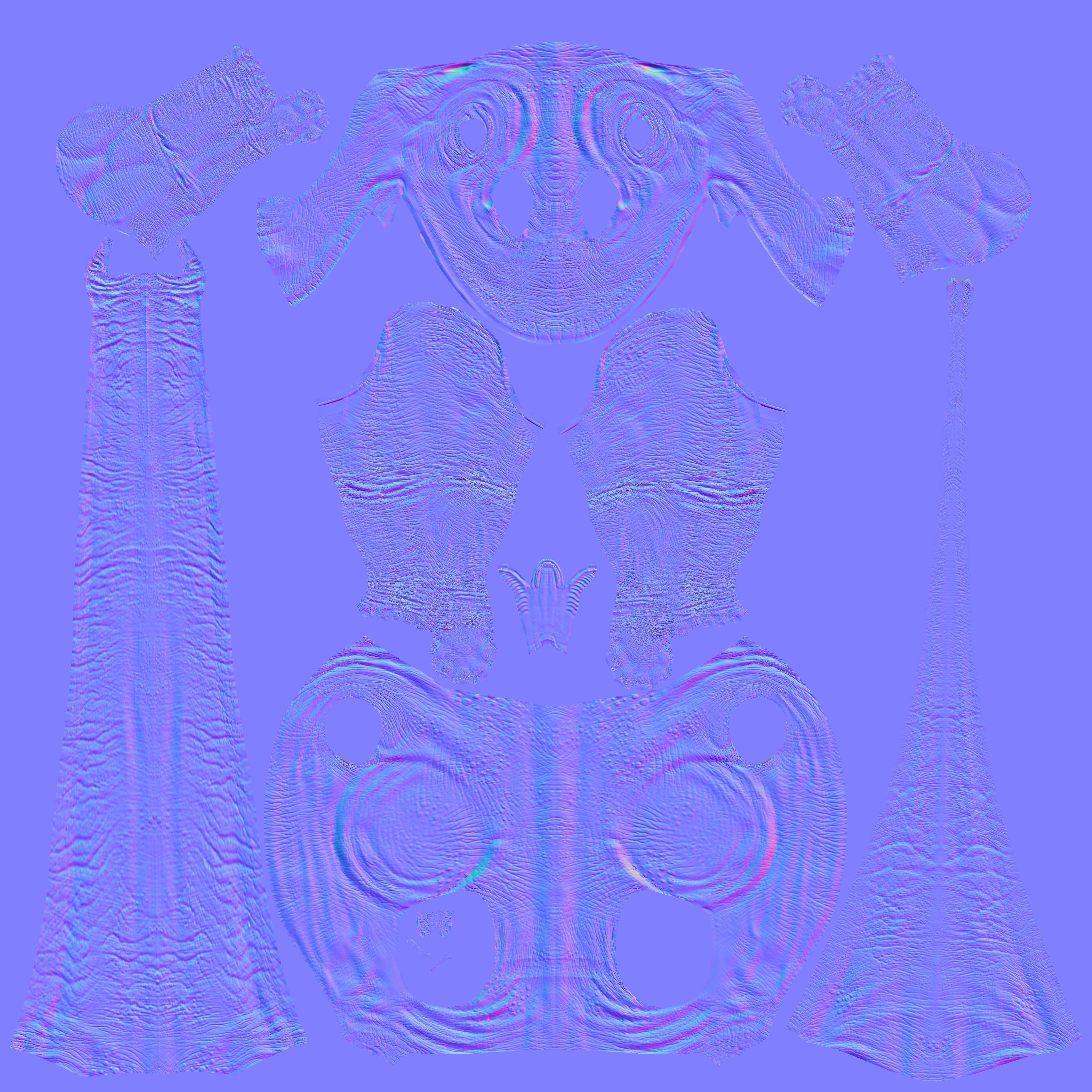 Apatosaurus dinosaur 3D model_27