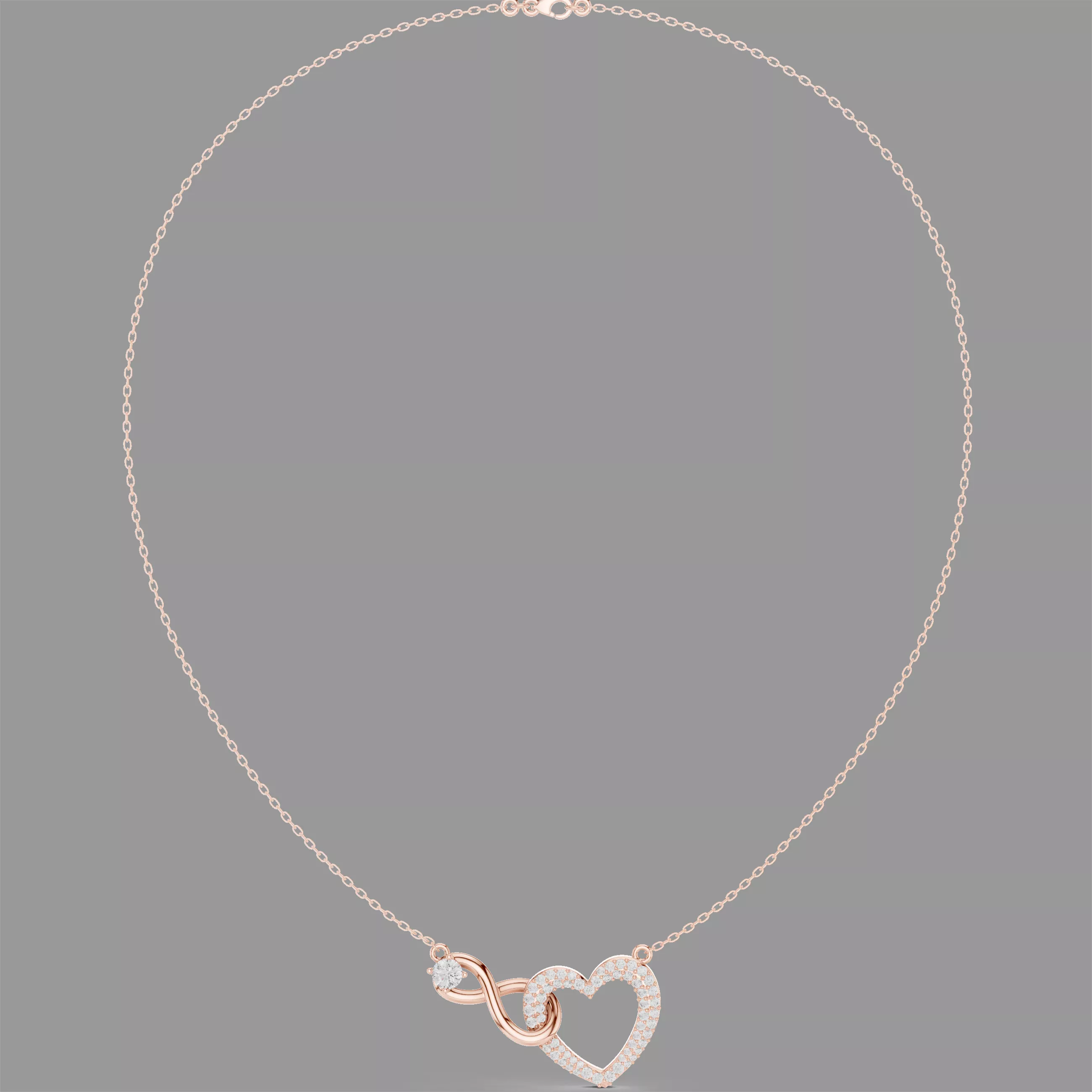 Diamond Necklace 3D print model