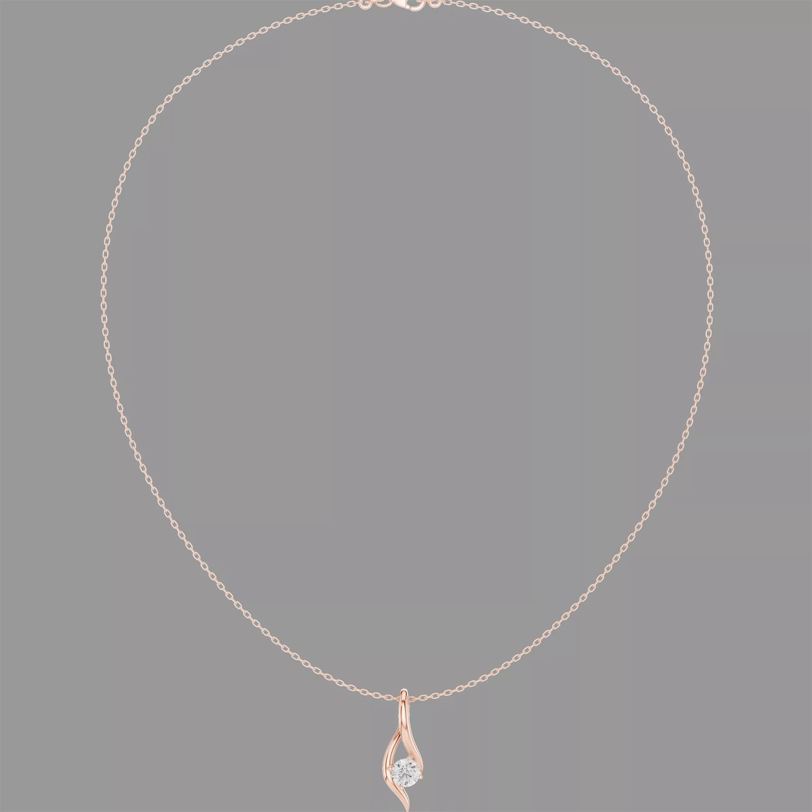 Diamond Necklace 3D print model