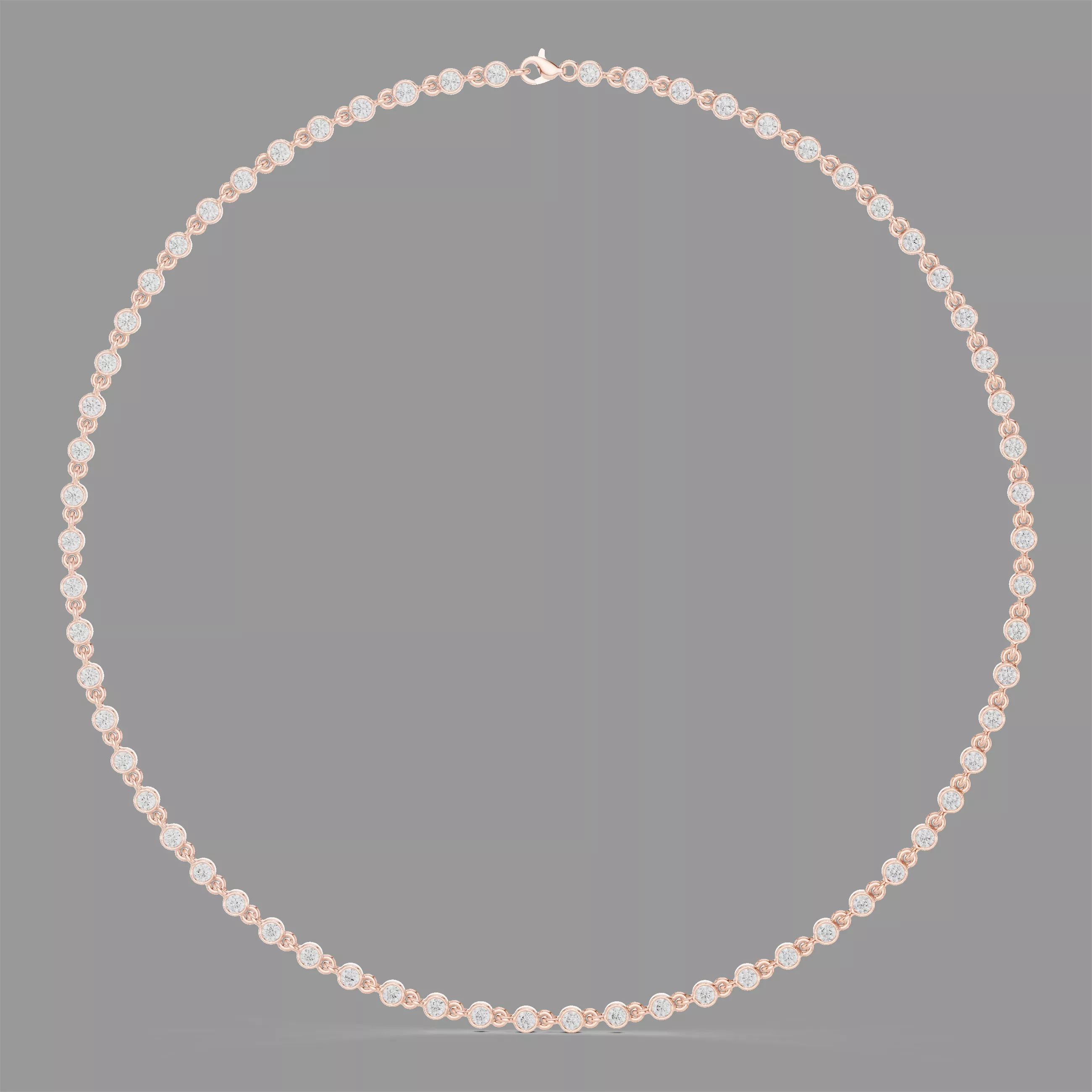 Diamond Necklace 3D print model