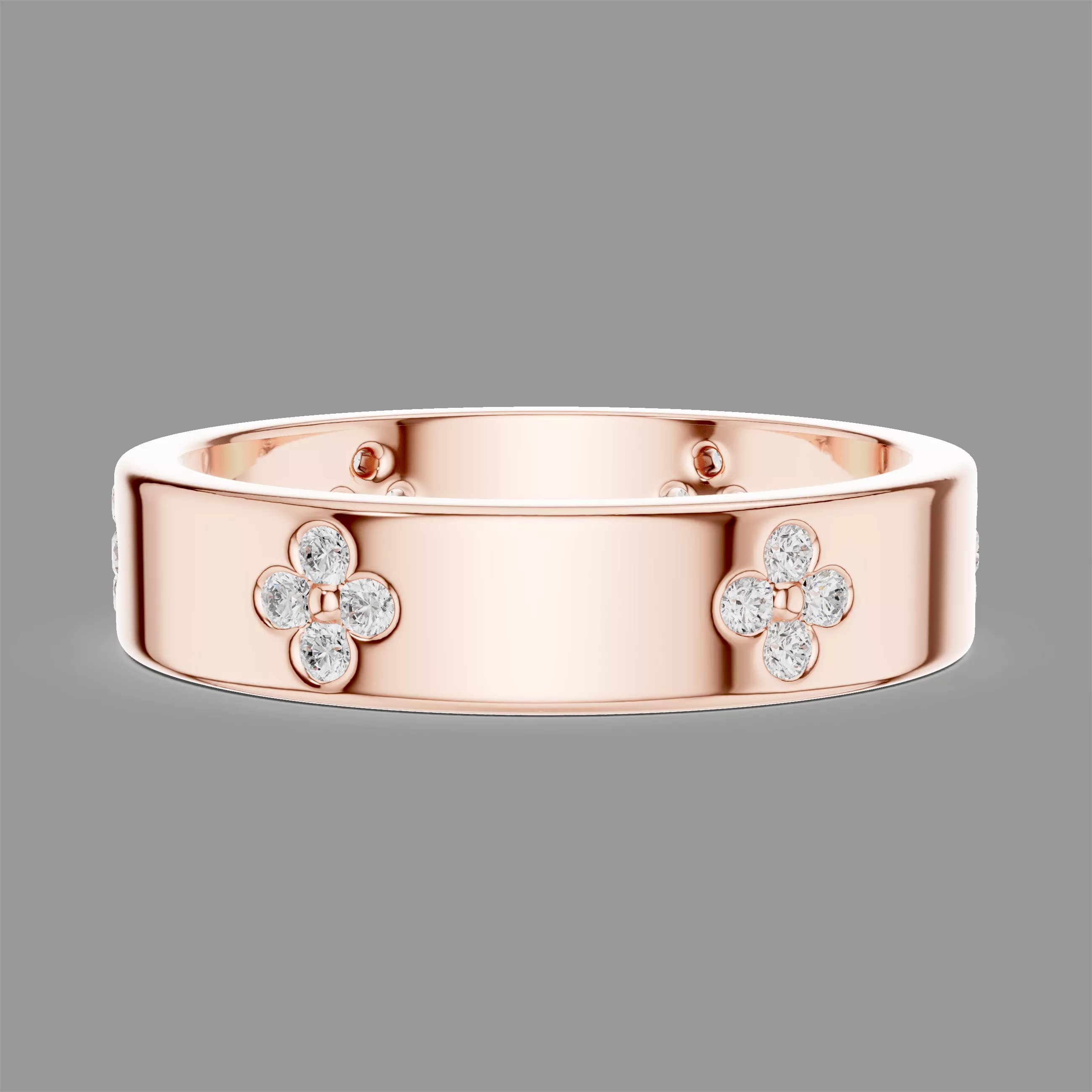 Band Ring 3D print model