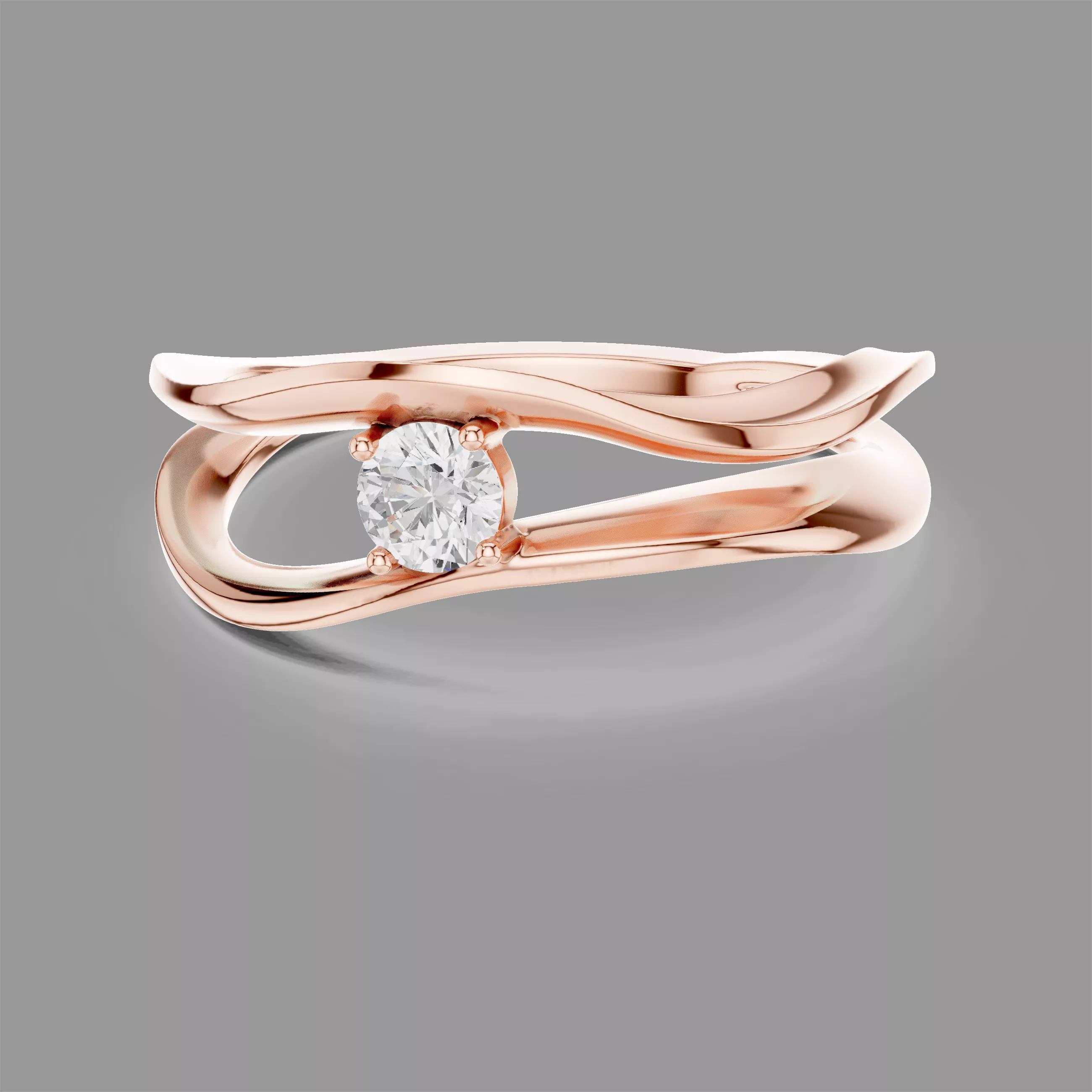 Diamond Ring 3D print model