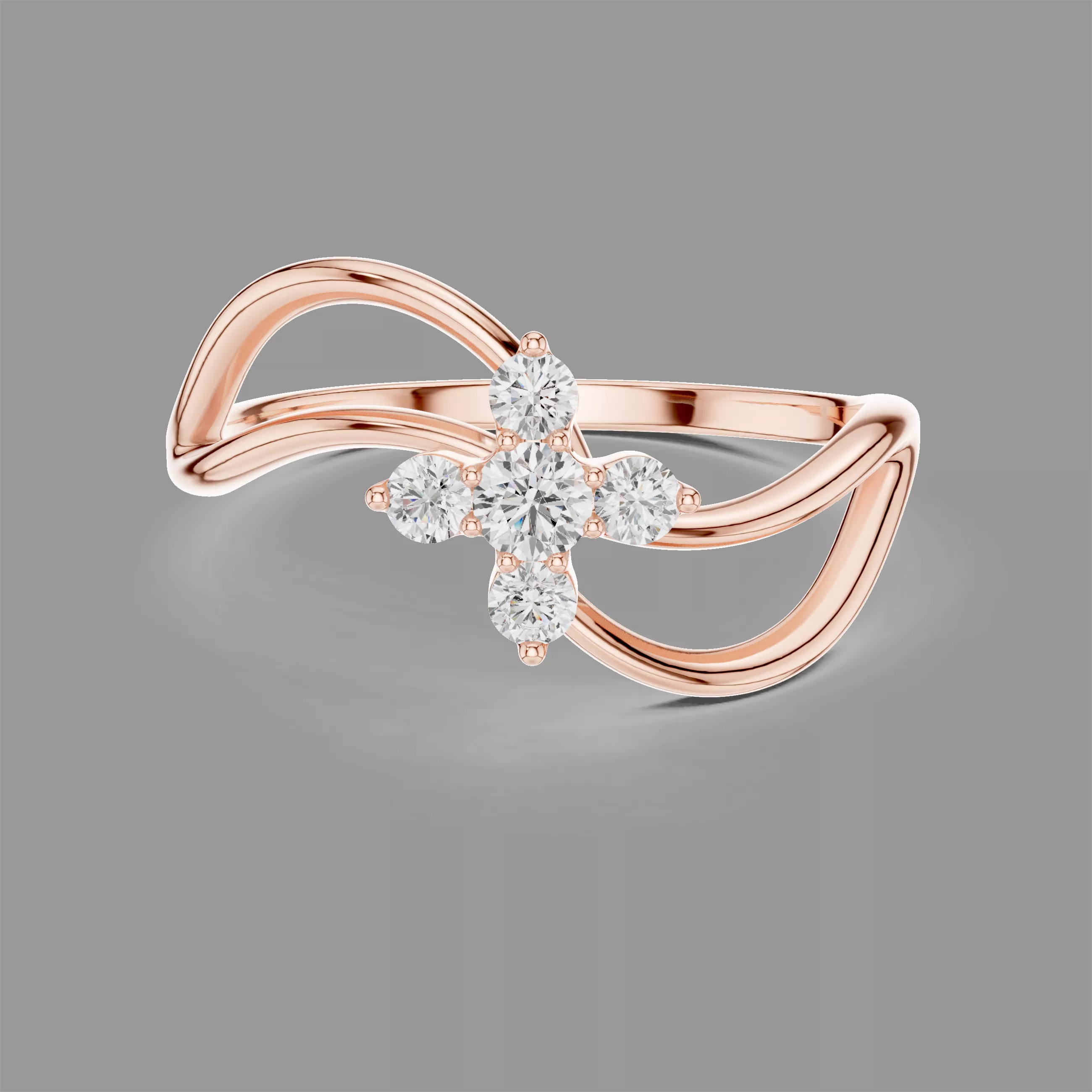 Diamond Ring 3D print model