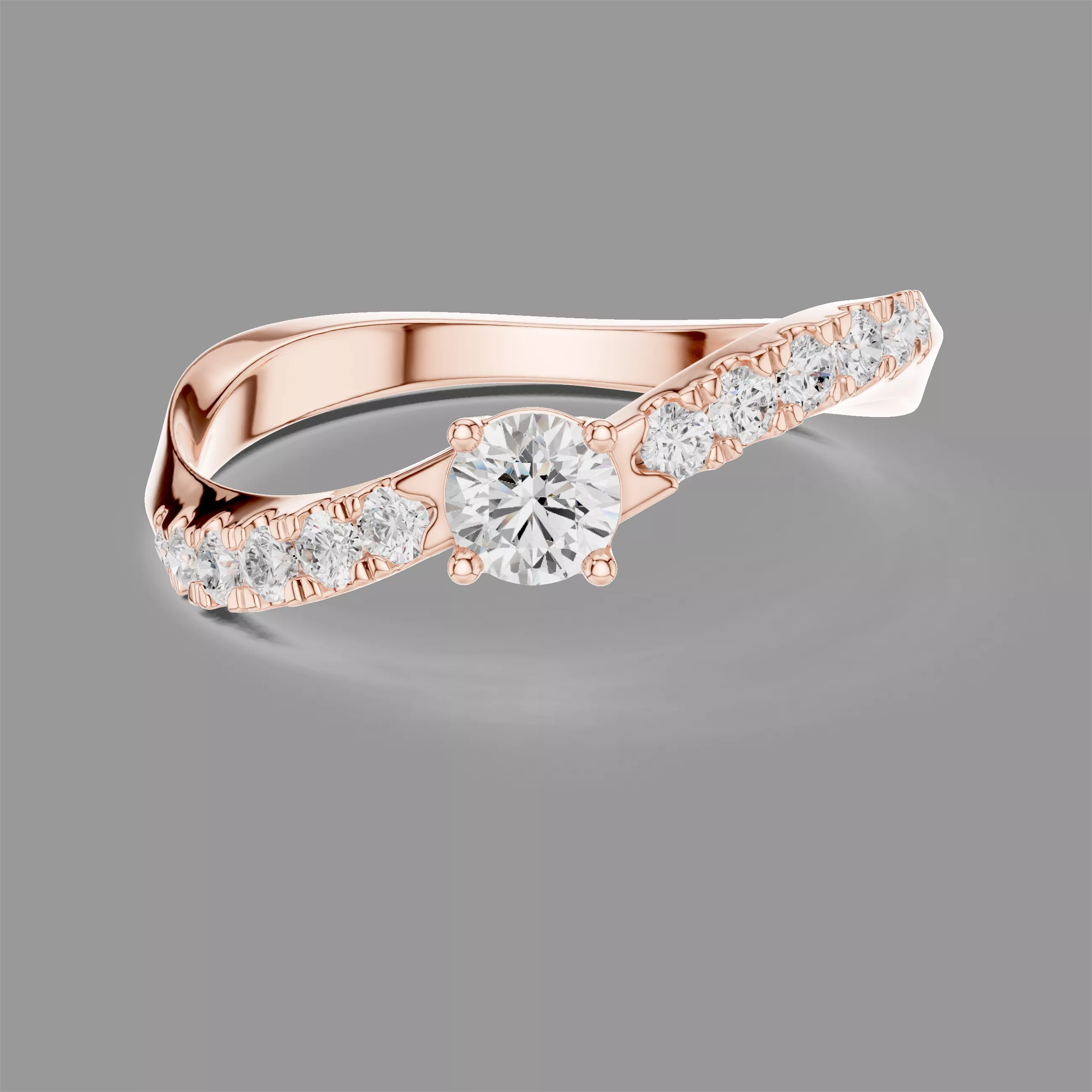 Diamond Ring 3D print model
