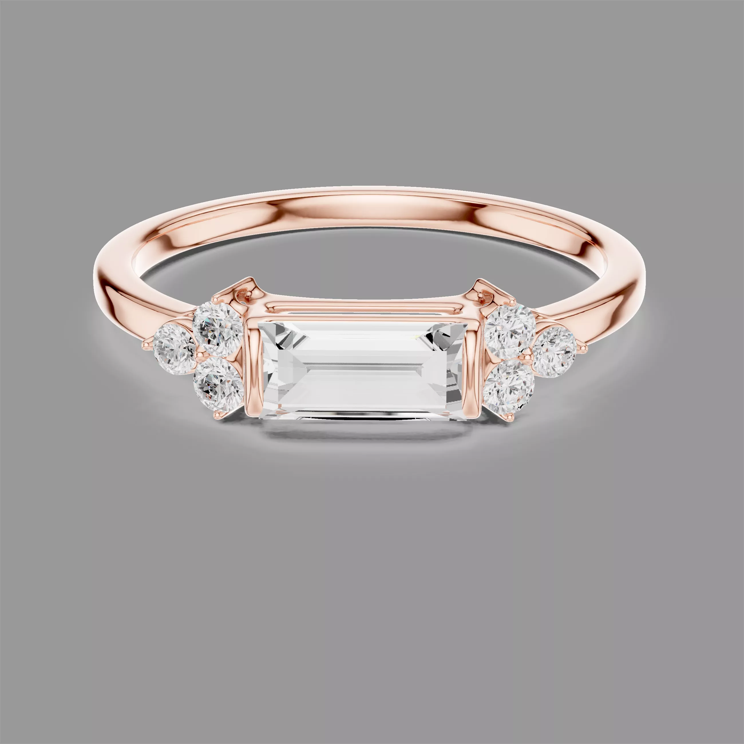 Diamond Ring 3D print model