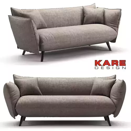 Kare Sofa Molly Cliff 3-Seater