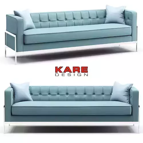 Kare Sofa Loft 3-Seater 3D model