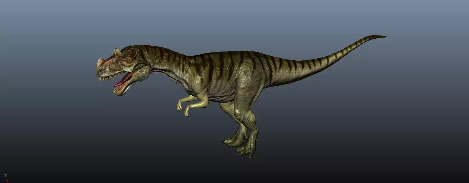 Ceratosaurus dinosaur 3D model_0