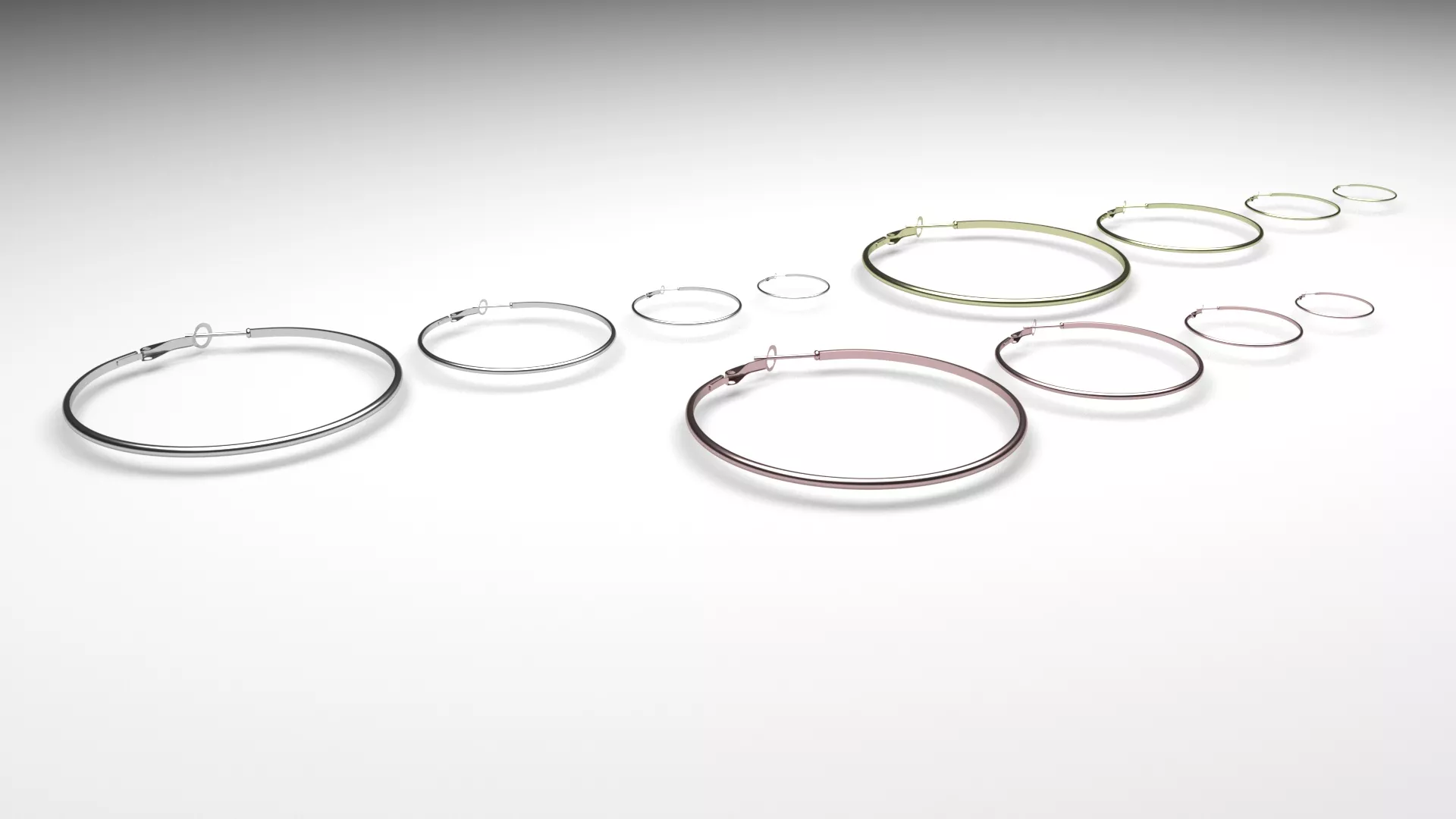 Hoop Earrings 3D print model