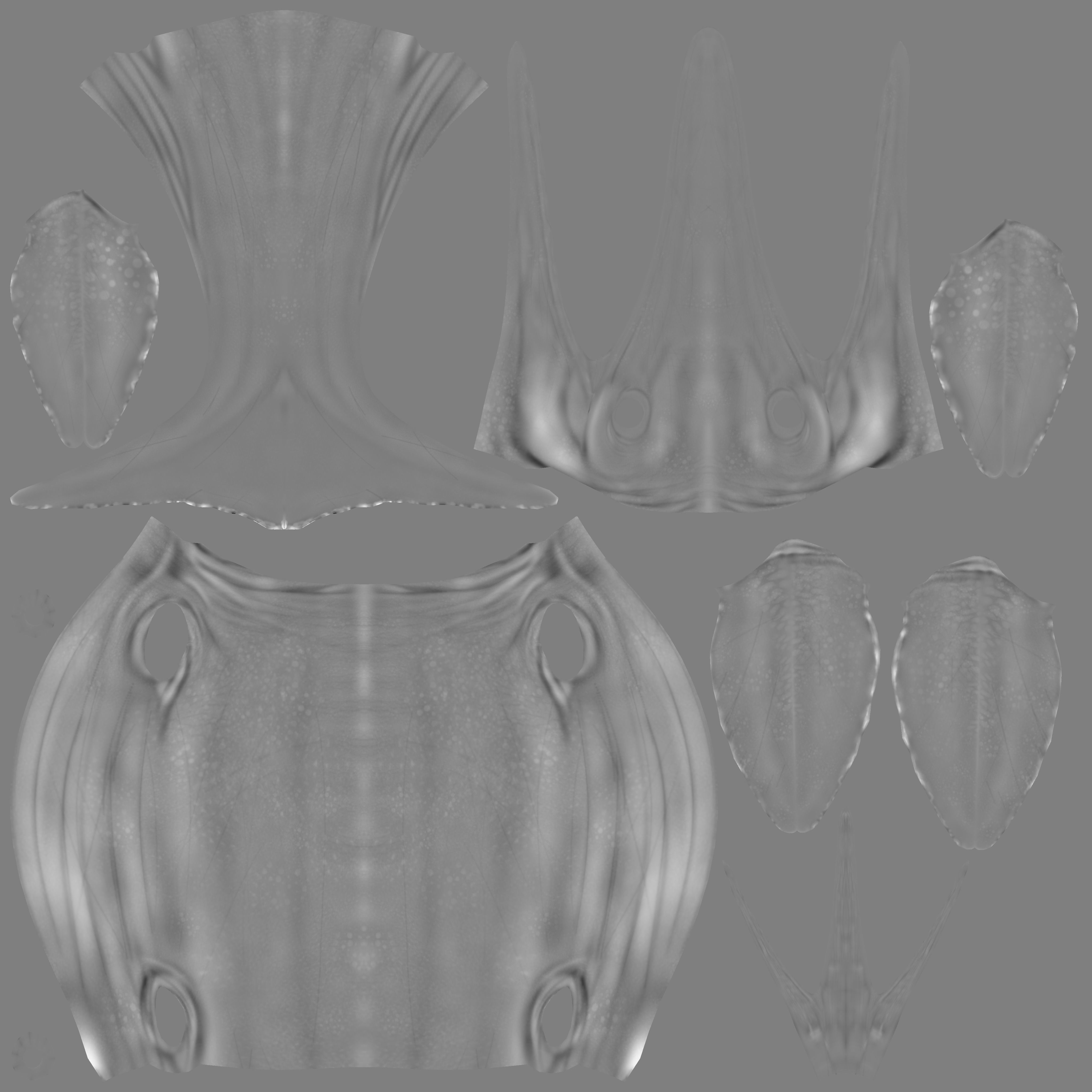 Shonisaurus dinosaur 3D model_15