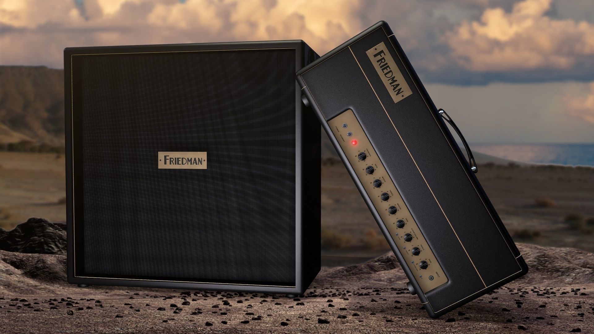Friedman BE-100 Amp 3D model_2