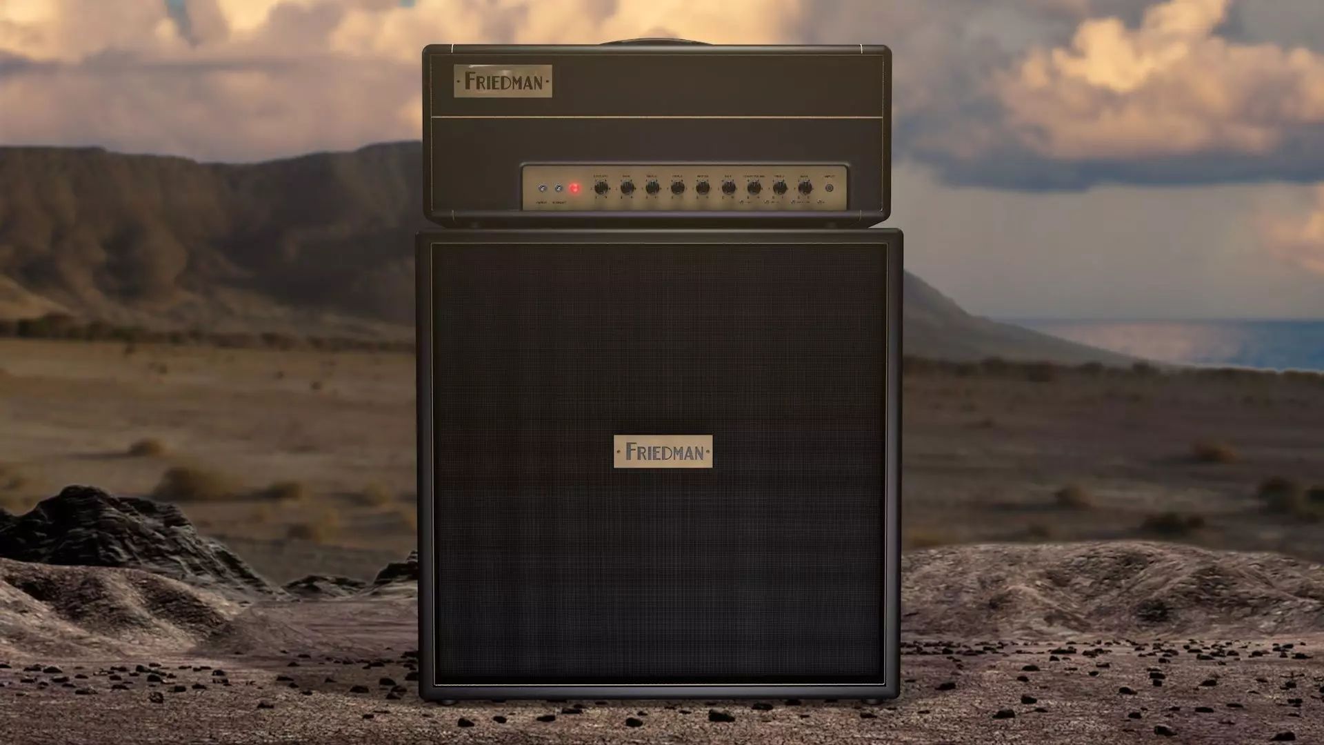 Friedman BE-100 Amp 3D model_0