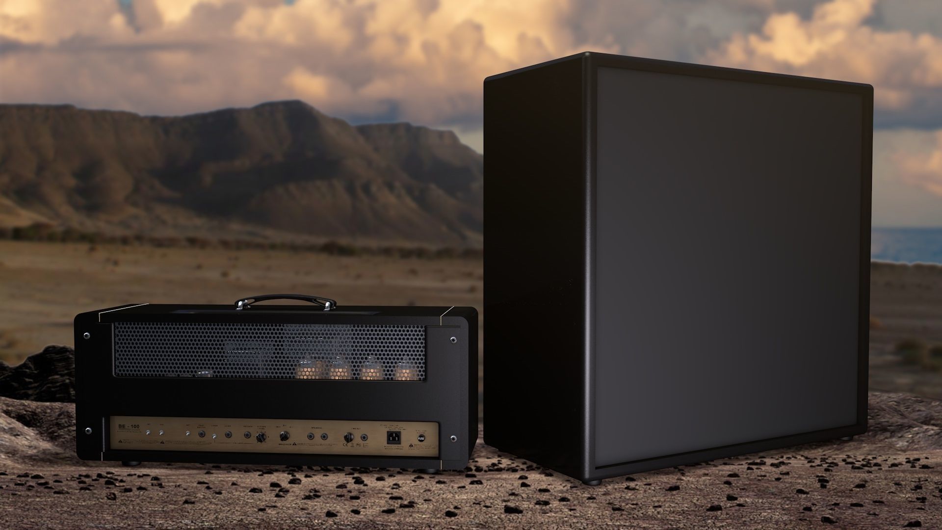 Friedman BE-100 Amp 3D model_3