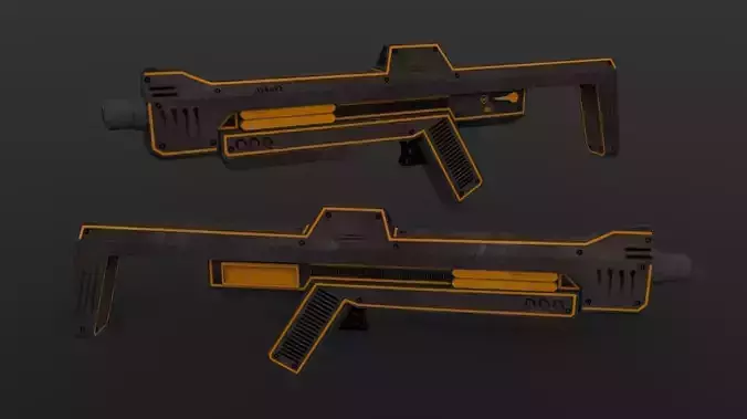 Sci-Fi Assault Rifle