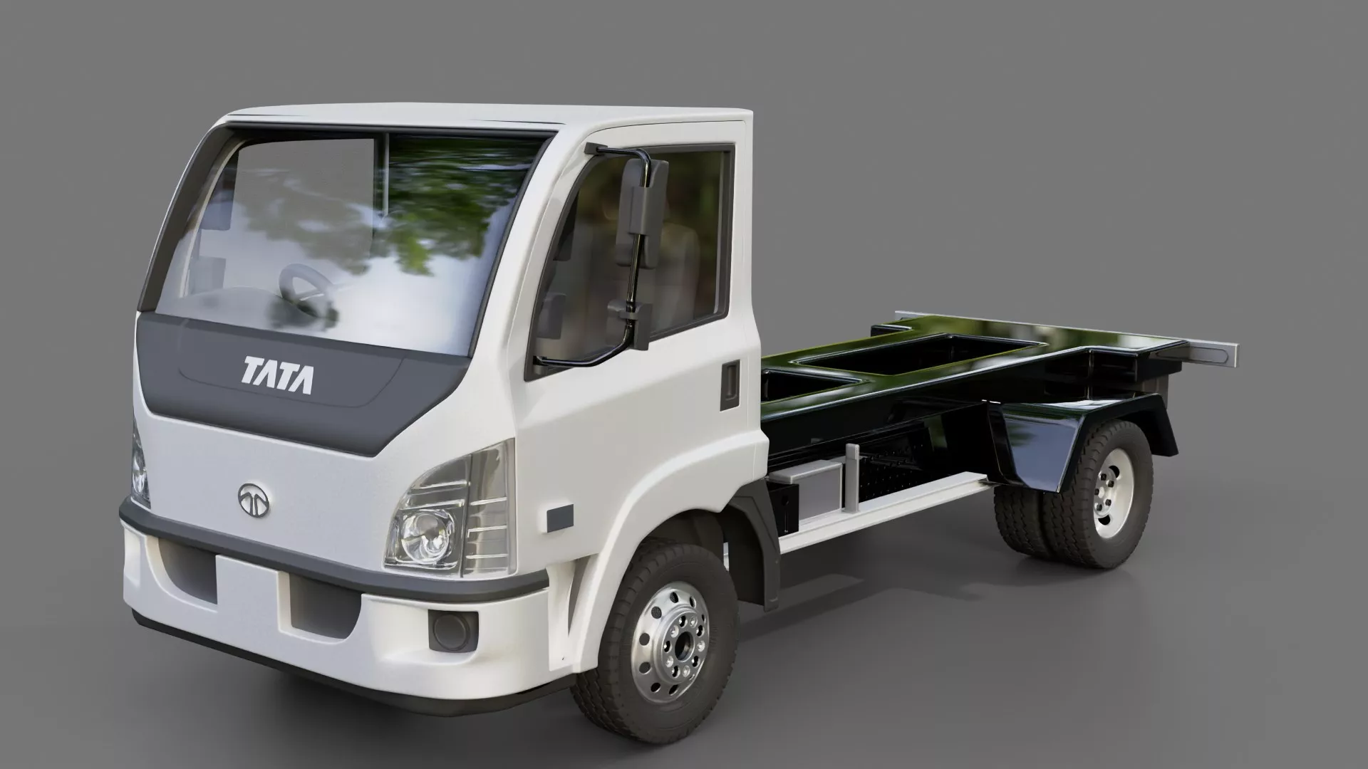 Tata Ultra 714 Truck Chassis 2013 3D model