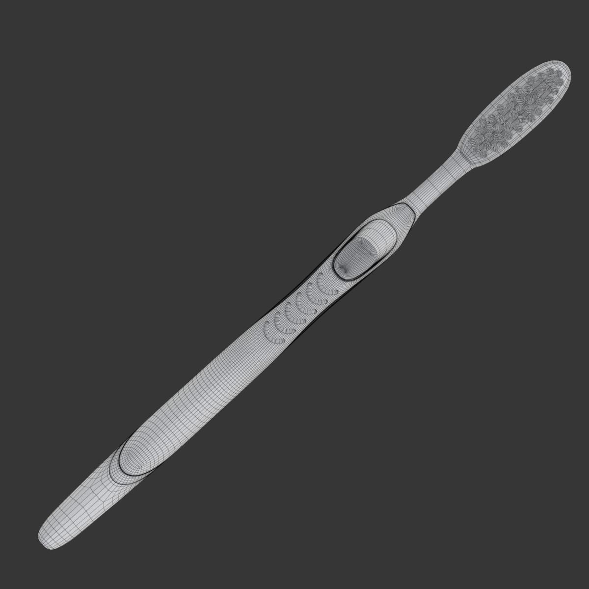 Toothbrush bristle electric 3D model_16