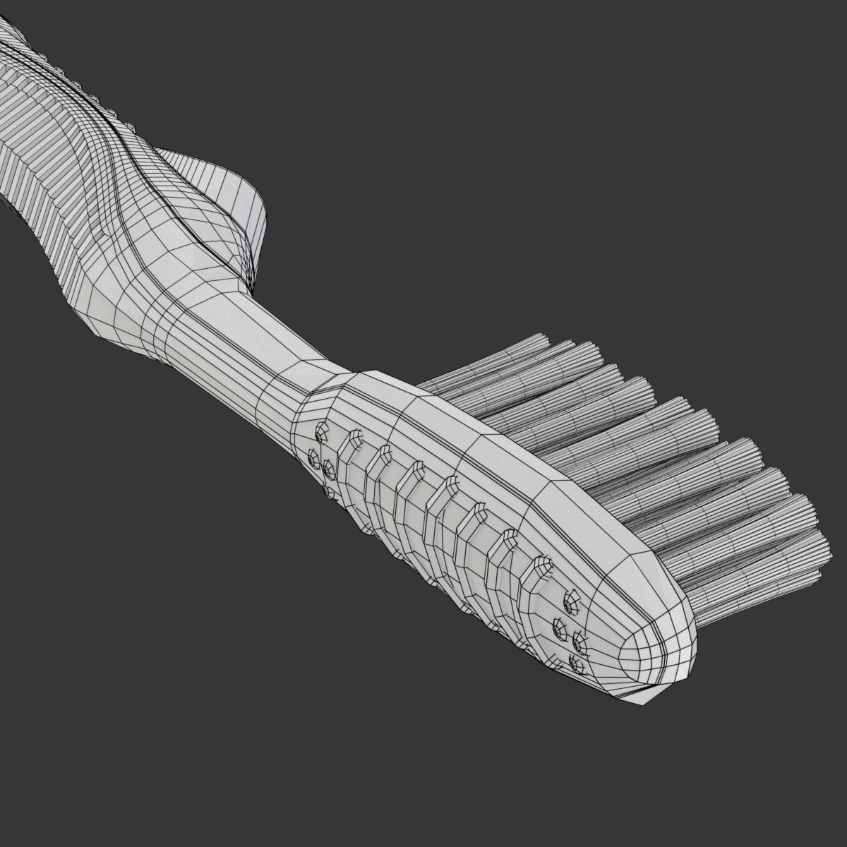 Toothbrush bristle electric 3D model_22