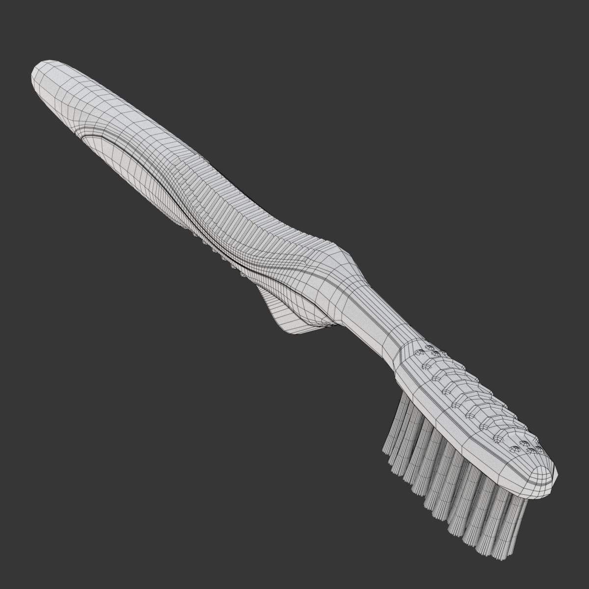 Toothbrush bristle electric 3D model_18