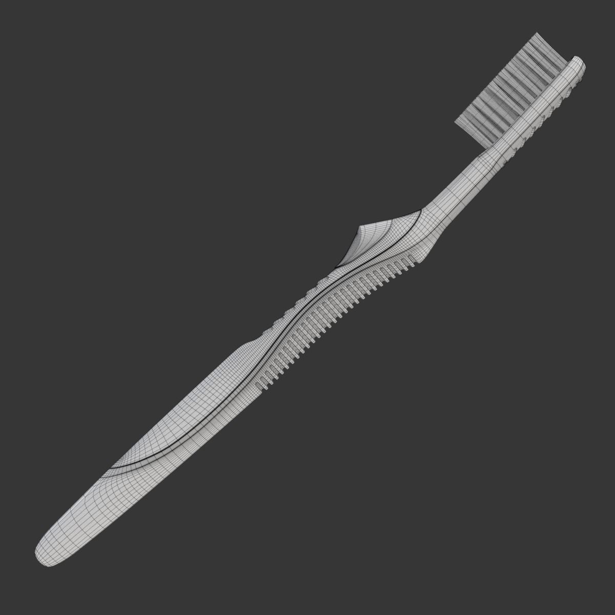 Toothbrush bristle electric 3D model_15