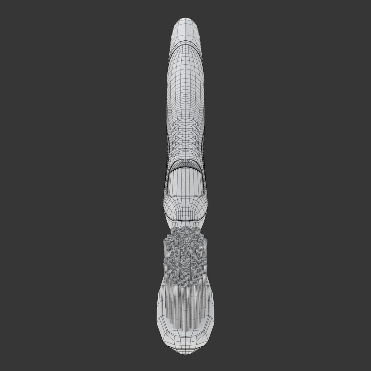 Toothbrush bristle electric 3D model_20