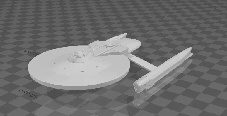 TMP Ares Class Refit and classic 3D print model