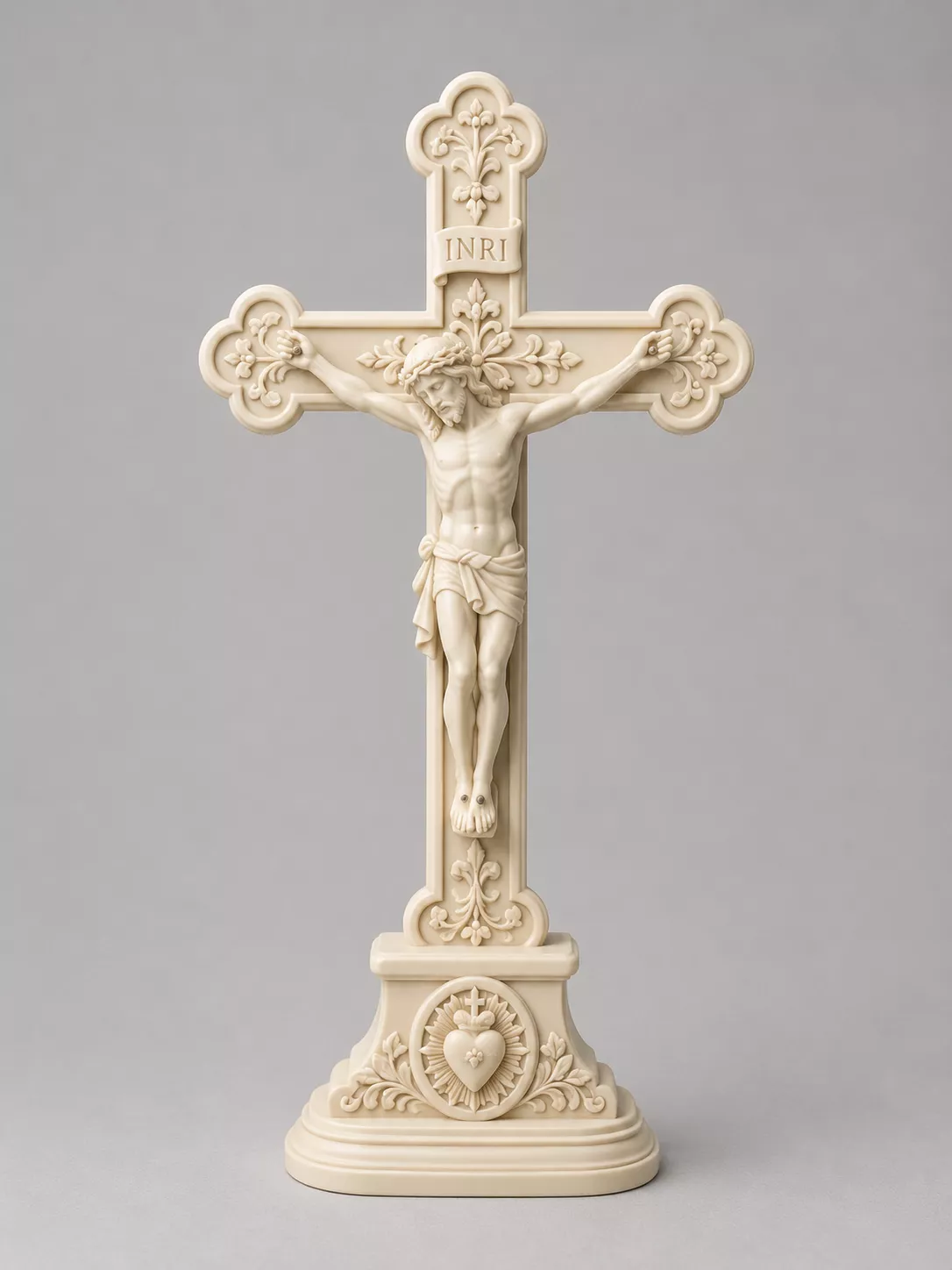 Catholic Crucifix Cross 3D Printable STL 3D print model