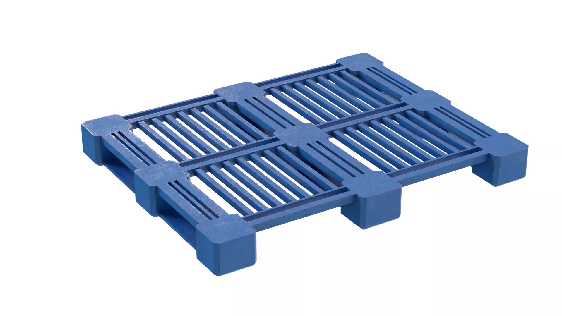 Plastic Pallet Tray Low-poly 3D model